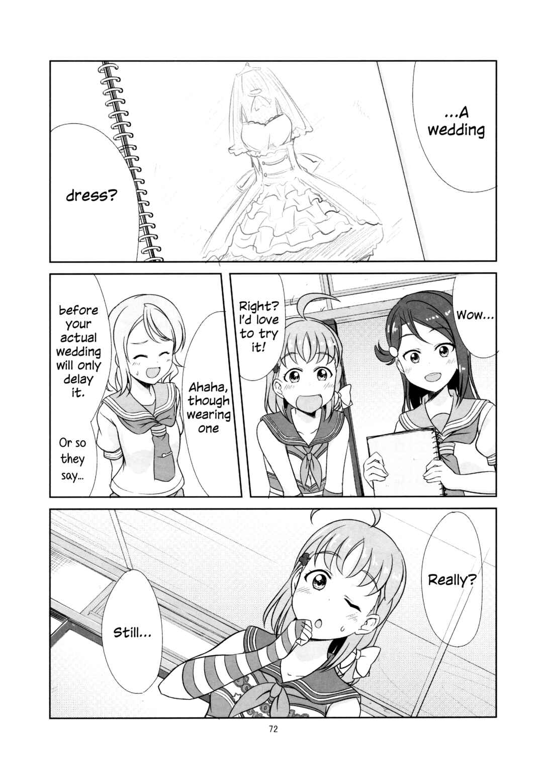 Page 16 Chapter 4 Love Live! Sunshine!! - Sunshine Fanbook Digest (Doujinshi)