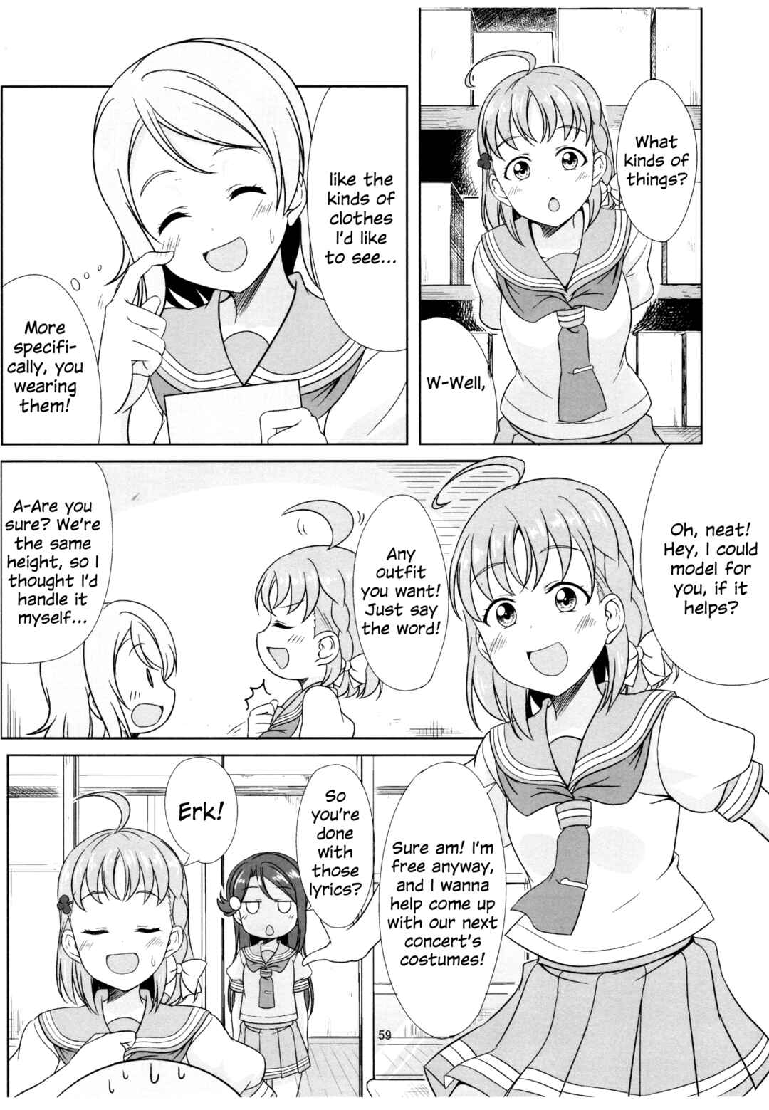 Page 3 Chapter 4 Love Live! Sunshine!! - Sunshine Fanbook Digest (Doujinshi)
