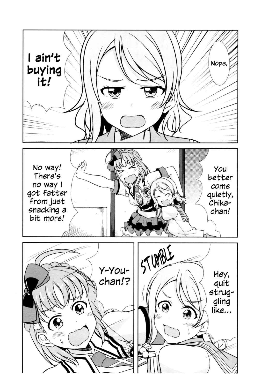 Page 9 Chapter 4 Love Live! Sunshine!! - Sunshine Fanbook Digest (Doujinshi)