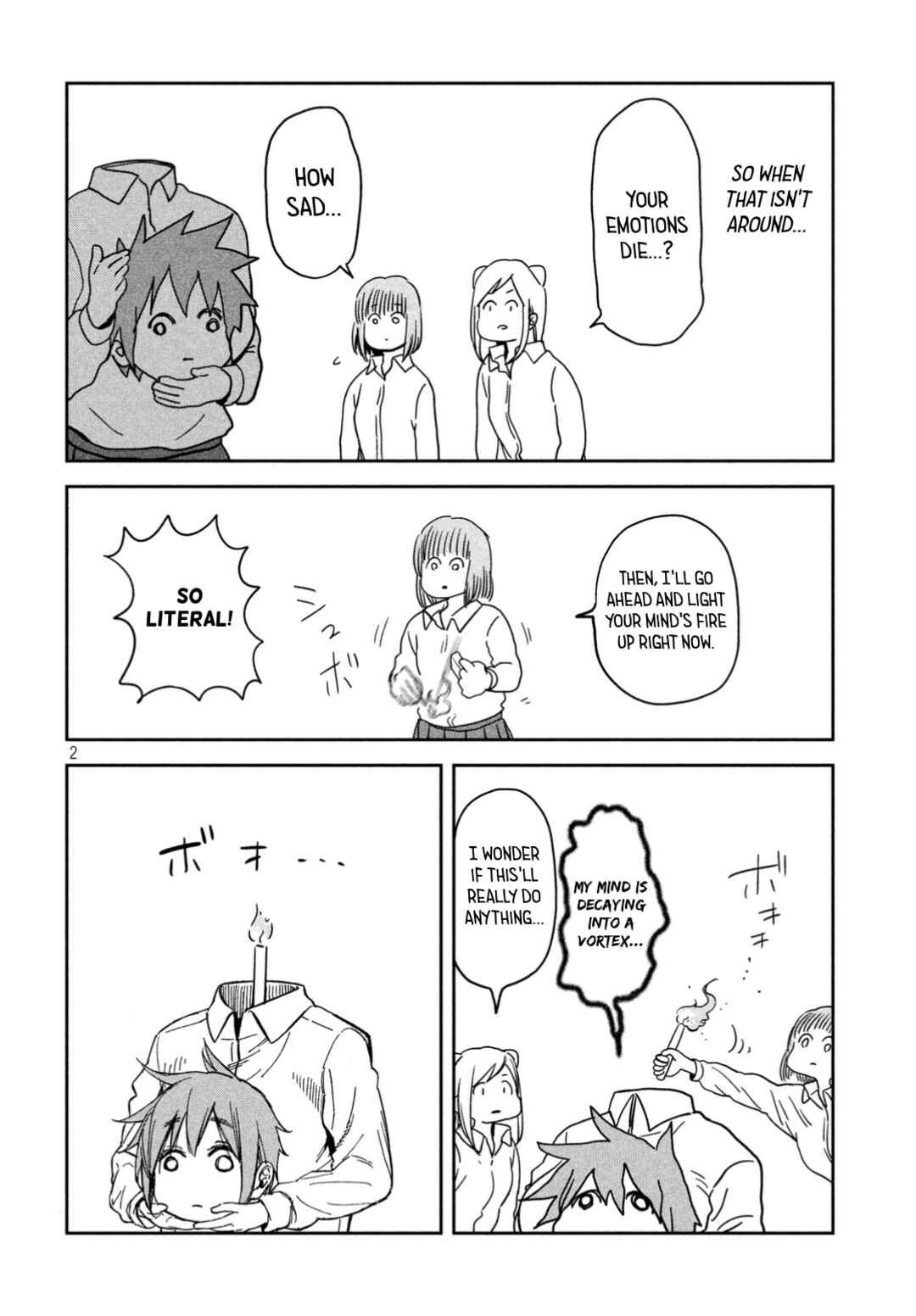 Page 2 Chapter 12 Demi-chan wa Kataritai Koushiki Anthology Comic