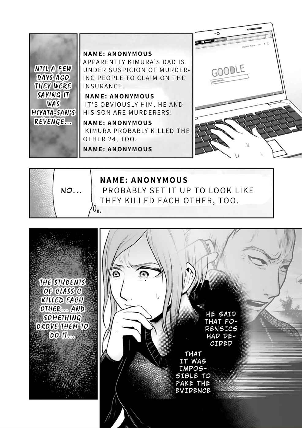 Page 3 Chapter 8 24 of my Students in my Class Died in One Night
