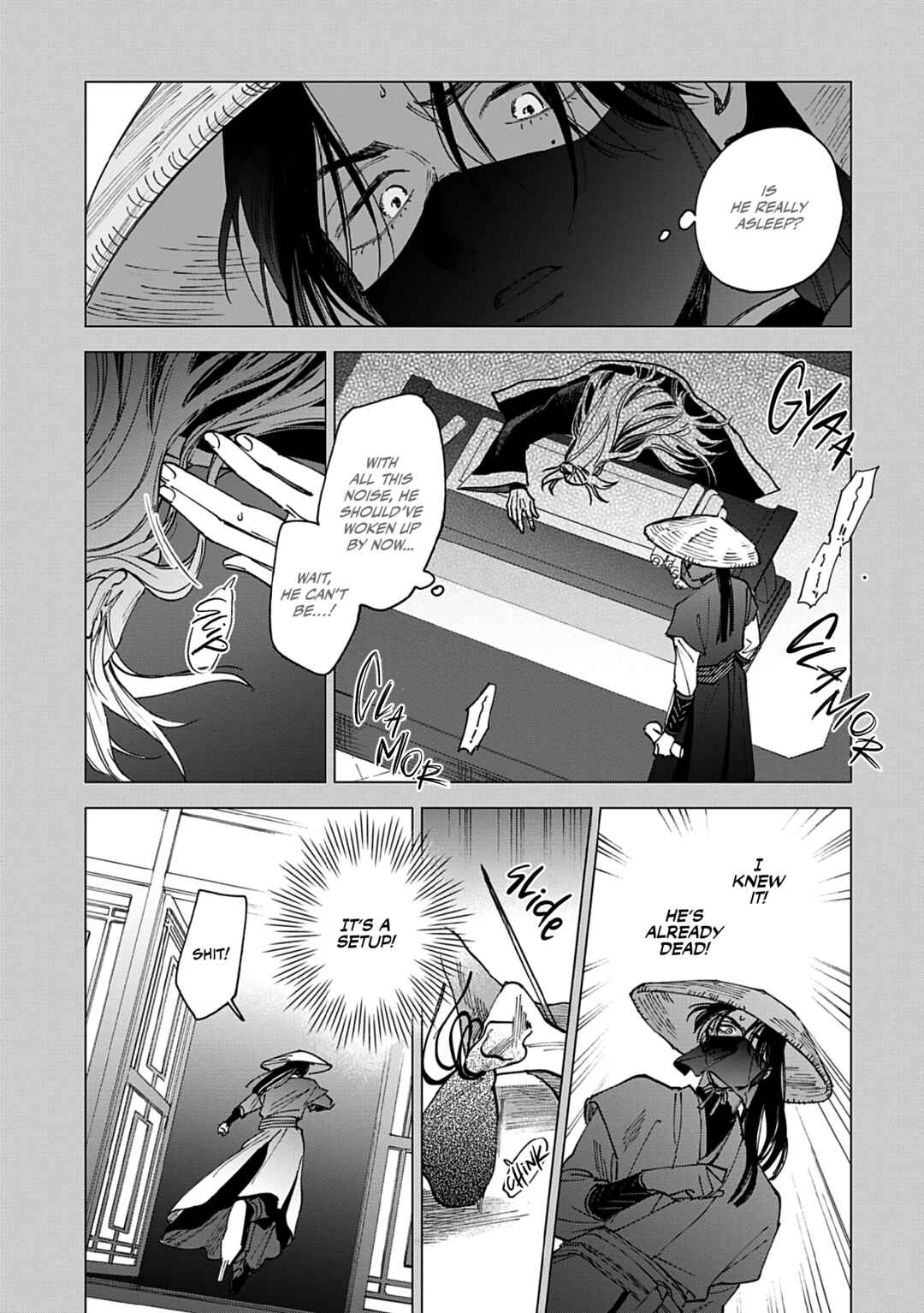 Page 10 Chapter 4 Hakumei ni Michiru