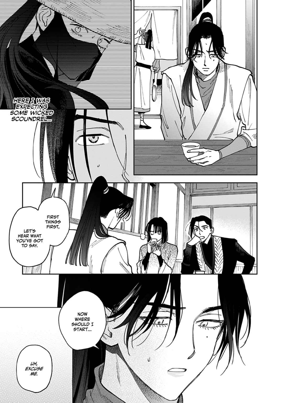 Page 3 Chapter 4 Hakumei ni Michiru