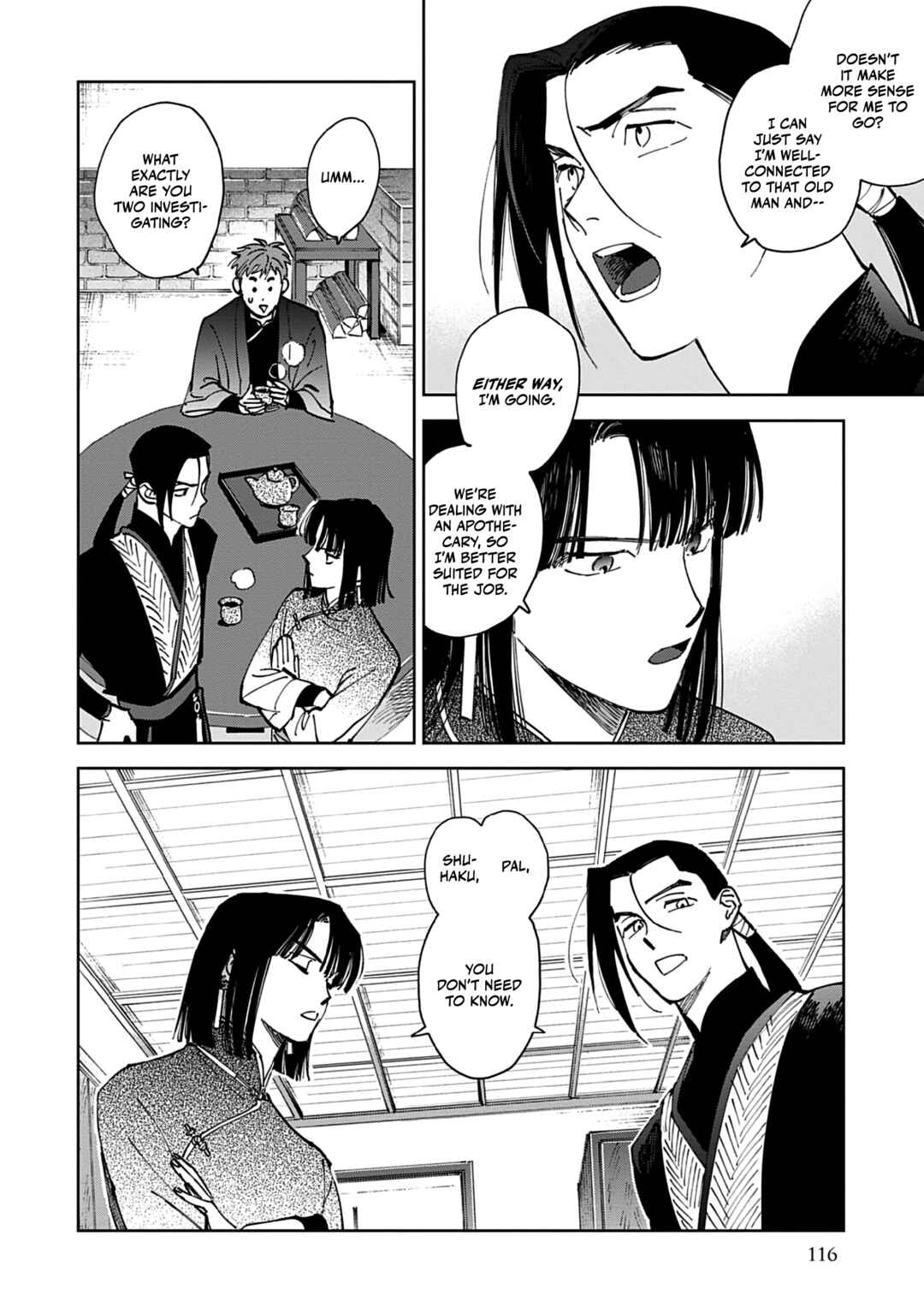 Page 30 Chapter 3 Hakumei ni Michiru