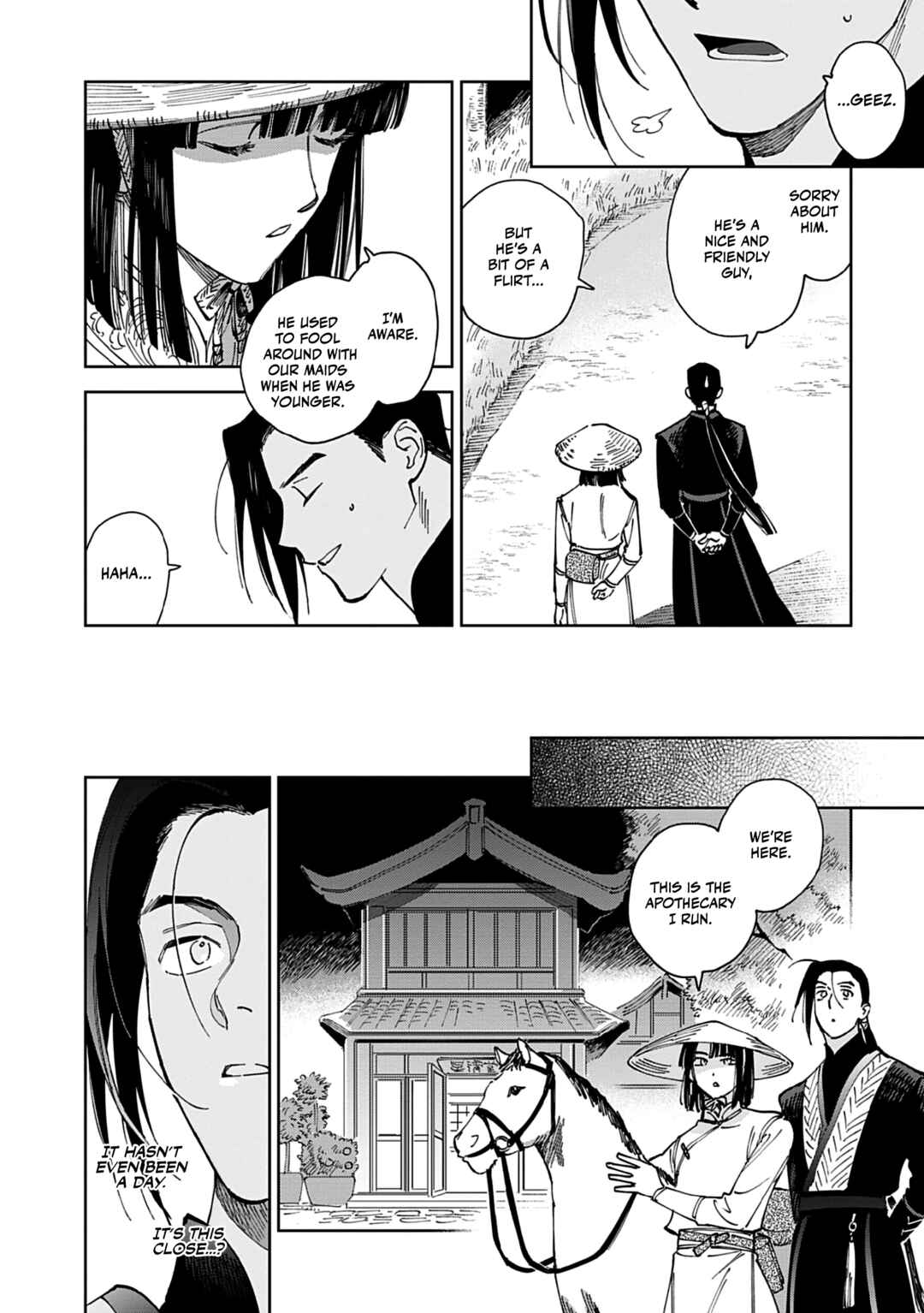 Page 4 Chapter 3 Hakumei ni Michiru
