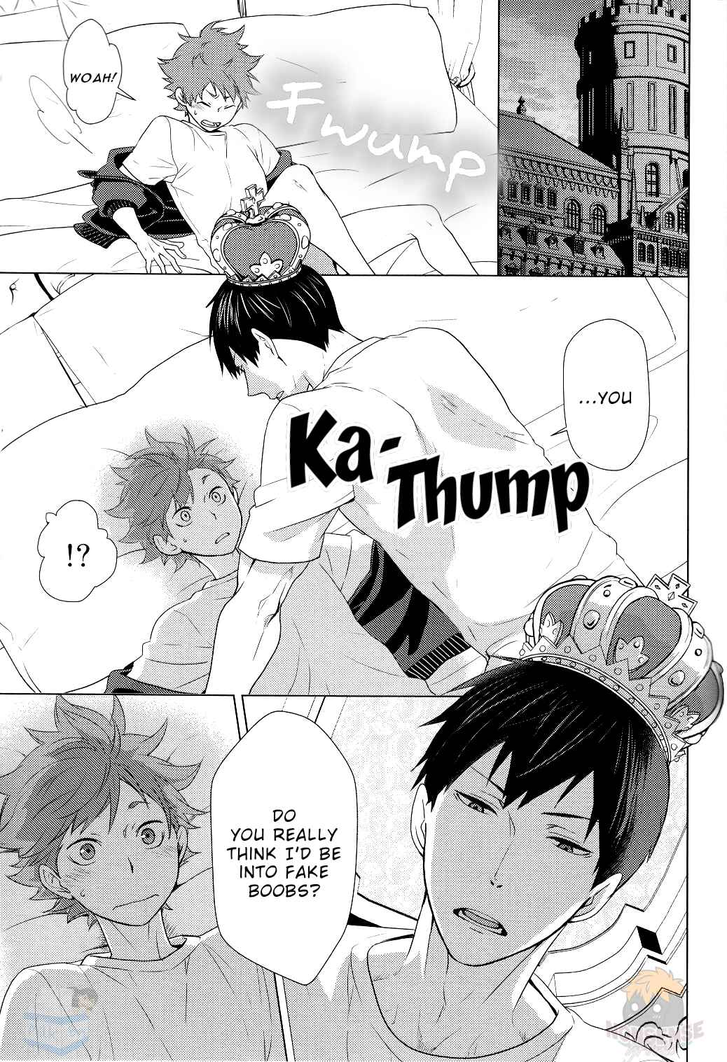 Page 12 Chapter Unknown_436d Haikyuu!! - Kings Fiancé (Doujinshi)