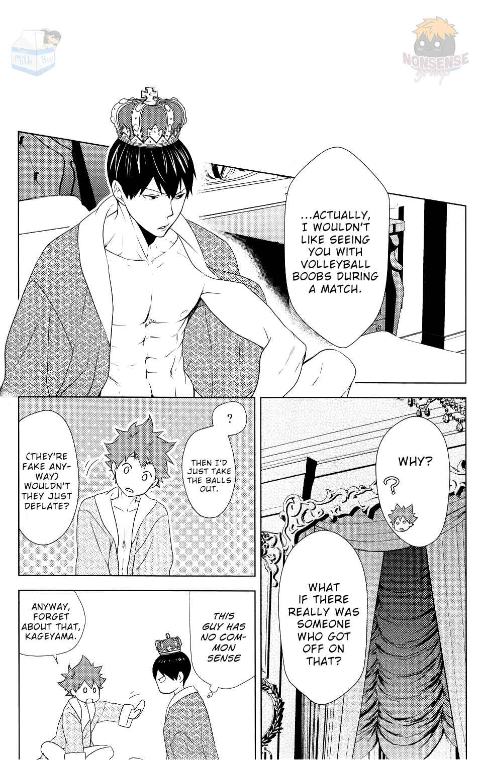Page 15 Chapter Unknown_436d Haikyuu!! - Kings Fiancé (Doujinshi)