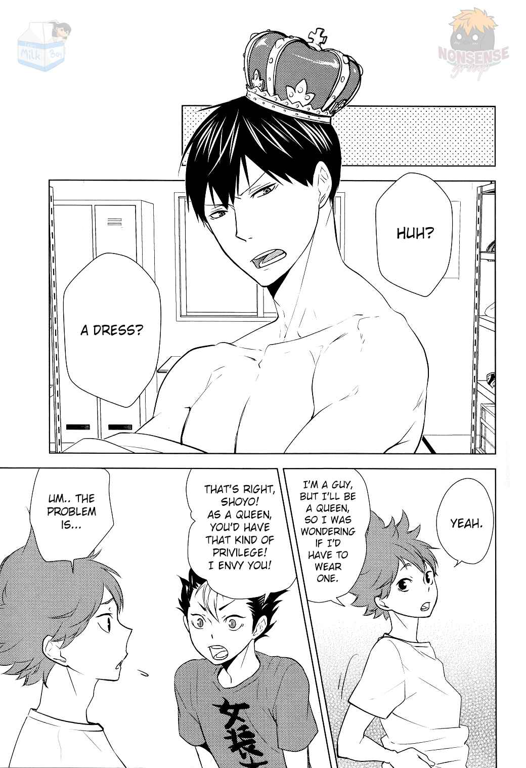 Page 8 Chapter Unknown_436d Haikyuu!! - Kings Fiancé (Doujinshi)