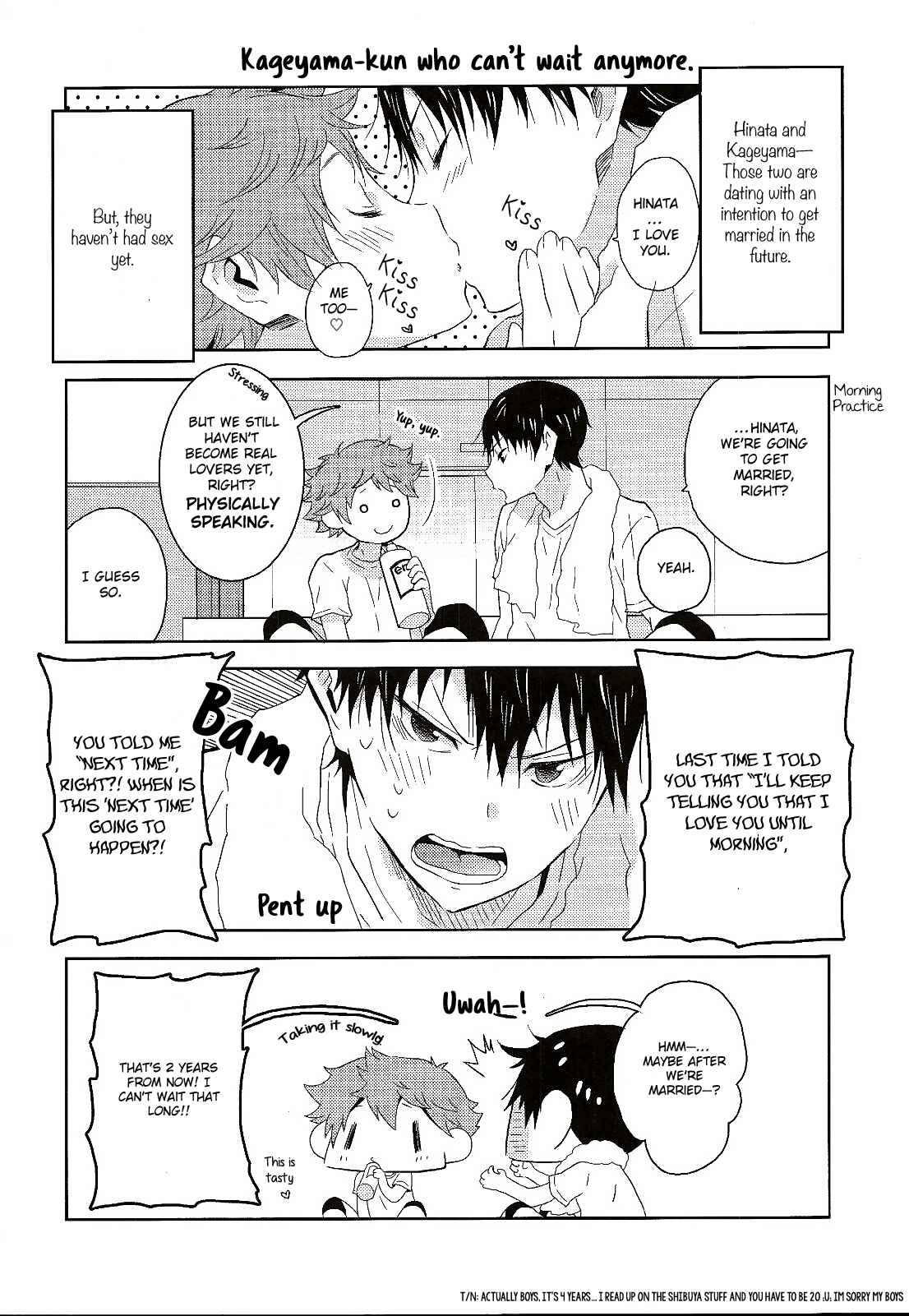 Page 33 Chapter Unknown_841b Haikyuu!! - Aiming for a Happy Marriage (Doujinshi)