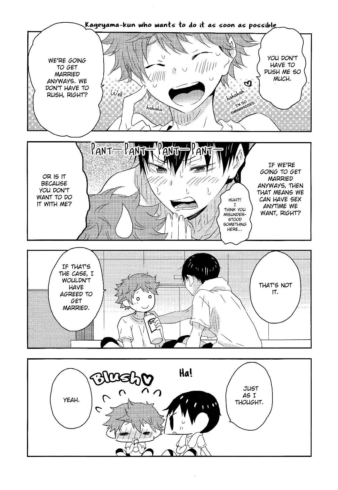 Page 34 Chapter Unknown_841b Haikyuu!! - Aiming for a Happy Marriage (Doujinshi)