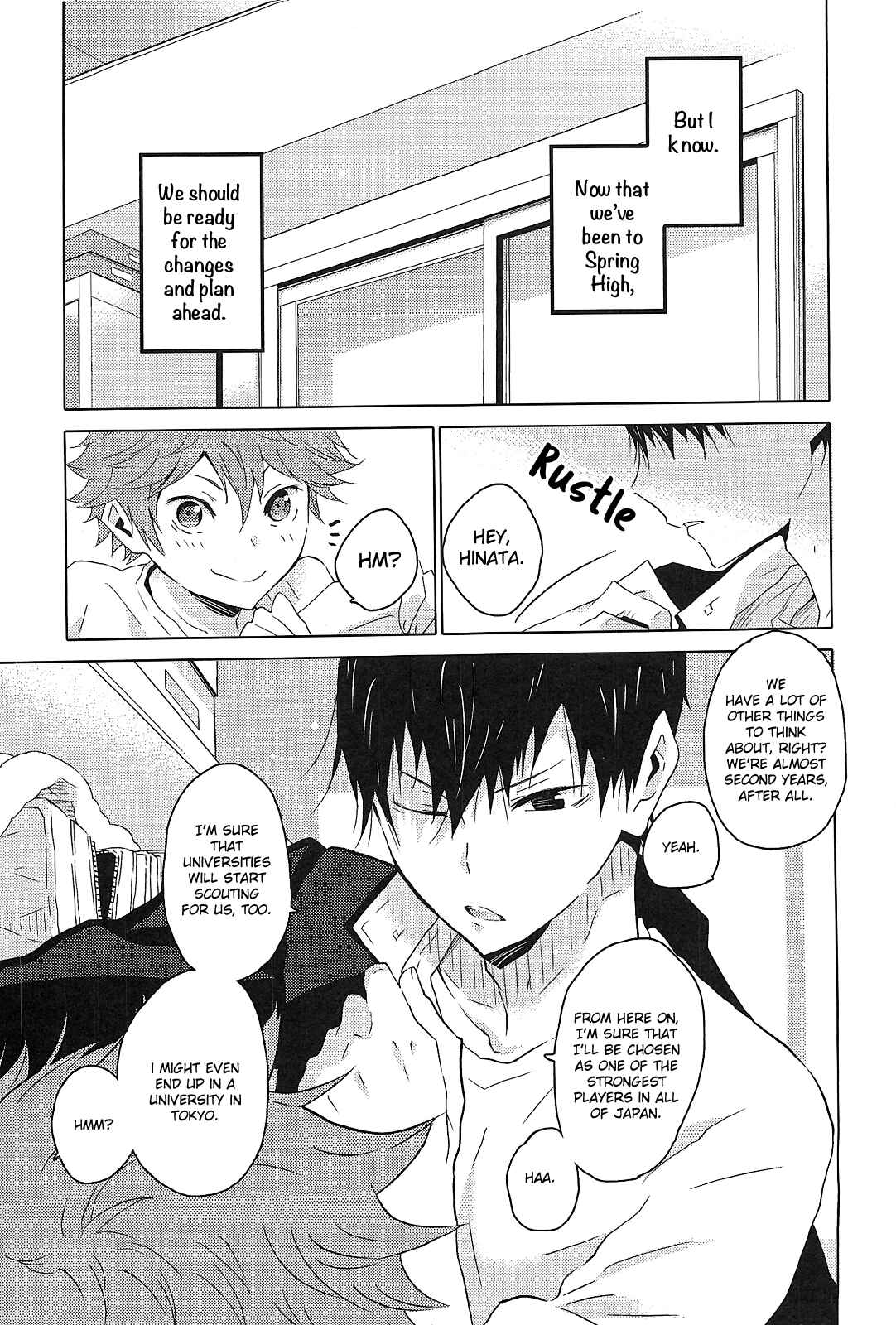 Page 6 Chapter Unknown_841b Haikyuu!! - Aiming for a Happy Marriage (Doujinshi)