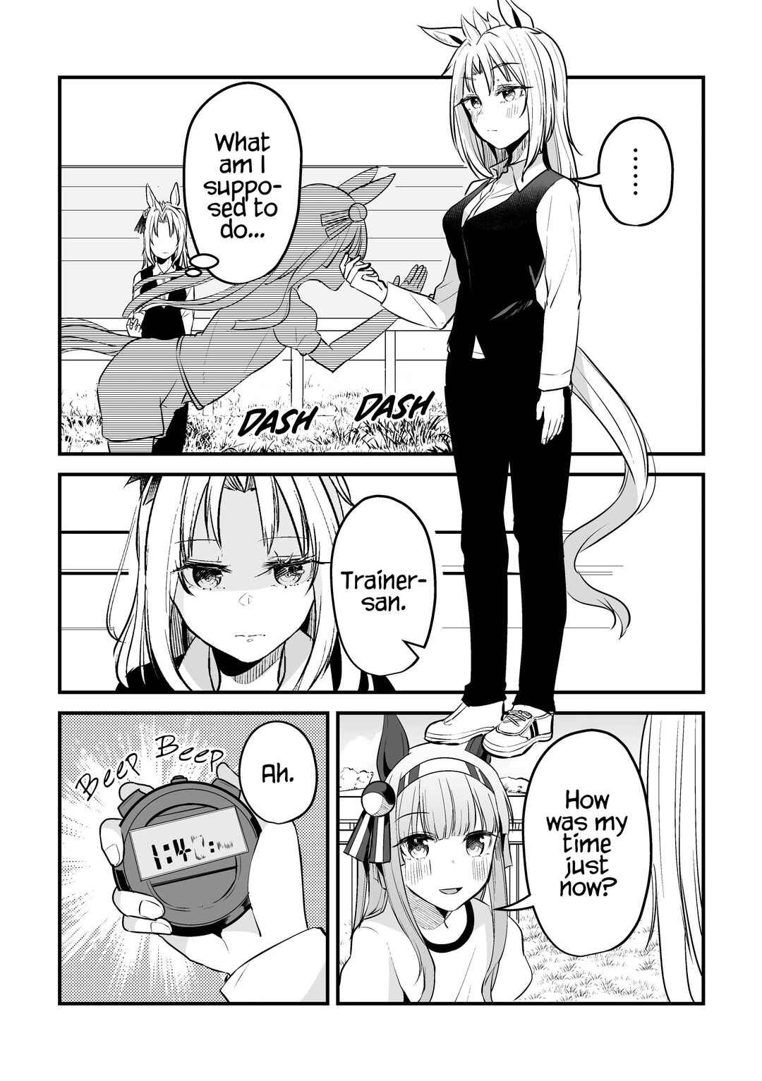 Page 22 Chapter 2 Uma Musume Pretty Derby - The Story of a Trainer Who Has Ended Up Becoming an Uma Musume in a What-If Scenario (Doujinshi)