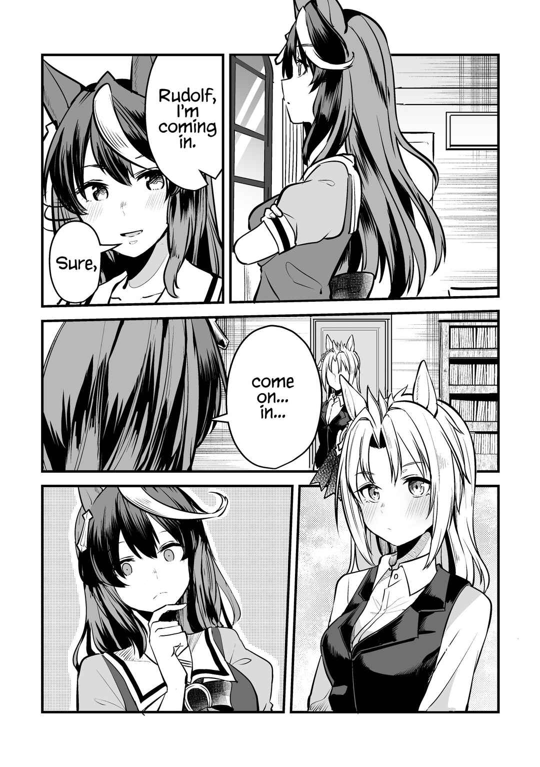 Page 8 Chapter 2 Uma Musume Pretty Derby - The Story of a Trainer Who Has Ended Up Becoming an Uma Musume in a What-If Scenario (Doujinshi)