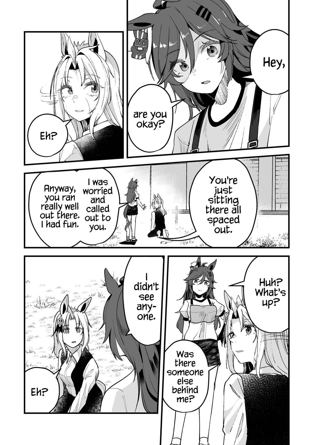 Page 12 Chapter 3 Uma Musume Pretty Derby - The Story of a Trainer Who Has Ended Up Becoming an Uma Musume in a What-If Scenario (Doujinshi)