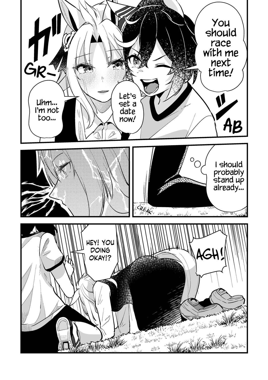 Page 14 Chapter 3 Uma Musume Pretty Derby - The Story of a Trainer Who Has Ended Up Becoming an Uma Musume in a What-If Scenario (Doujinshi)