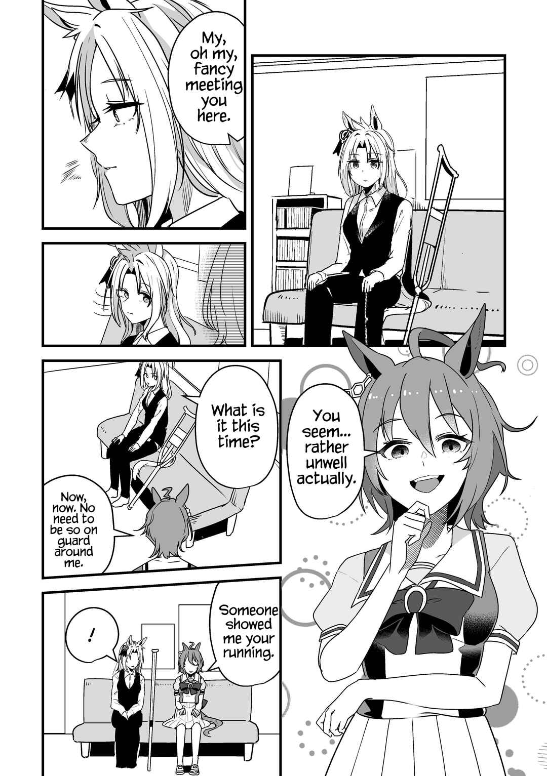 Page 17 Chapter 3 Uma Musume Pretty Derby - The Story of a Trainer Who Has Ended Up Becoming an Uma Musume in a What-If Scenario (Doujinshi)