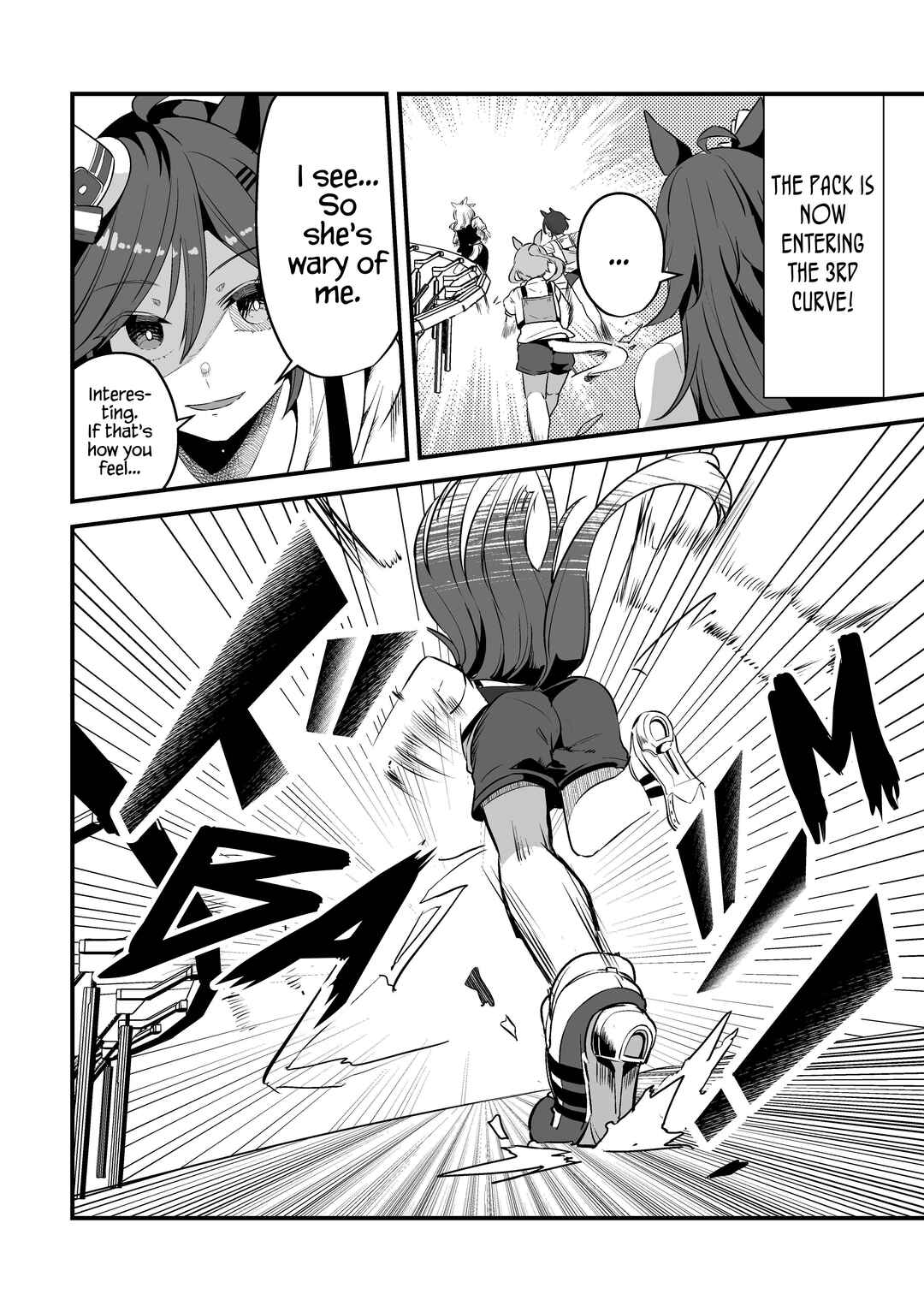 Page 3 Chapter 3 Uma Musume Pretty Derby - The Story of a Trainer Who Has Ended Up Becoming an Uma Musume in a What-If Scenario (Doujinshi)