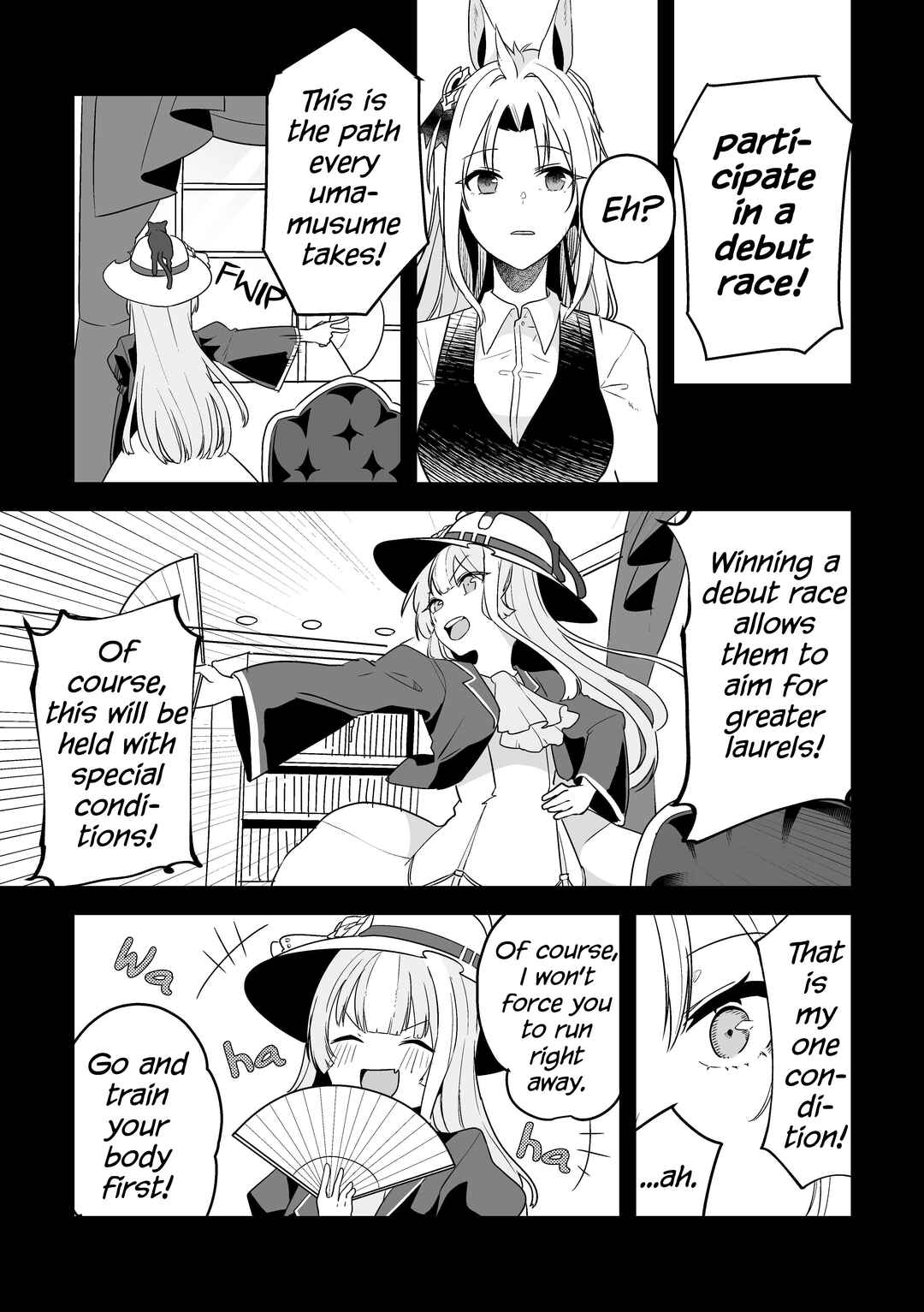 Page 34 Chapter 3 Uma Musume Pretty Derby - The Story of a Trainer Who Has Ended Up Becoming an Uma Musume in a What-If Scenario (Doujinshi)
