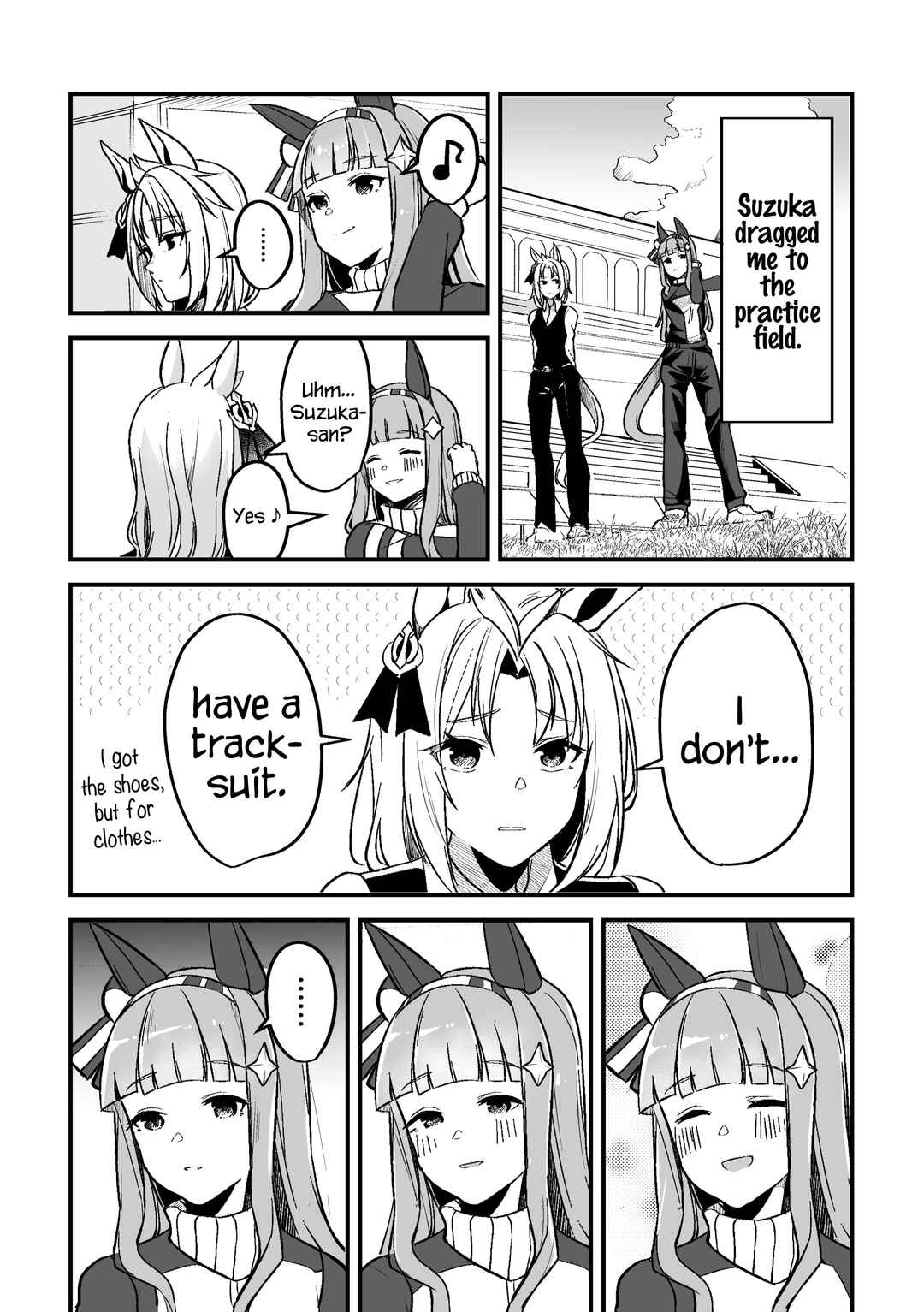Page 12 Chapter 1 Uma Musume Pretty Derby - The Story of a Trainer Who Has Ended Up Becoming an Uma Musume in a What-If Scenario (Doujinshi)