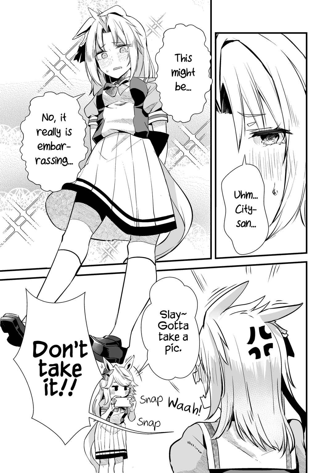 Page 27 Chapter 1 Uma Musume Pretty Derby - The Story of a Trainer Who Has Ended Up Becoming an Uma Musume in a What-If Scenario (Doujinshi)
