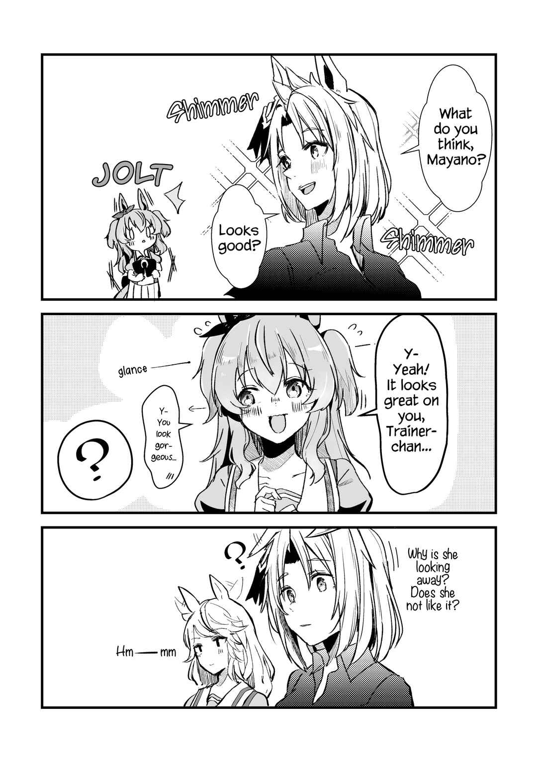 Page 32 Chapter 1 Uma Musume Pretty Derby - The Story of a Trainer Who Has Ended Up Becoming an Uma Musume in a What-If Scenario (Doujinshi)