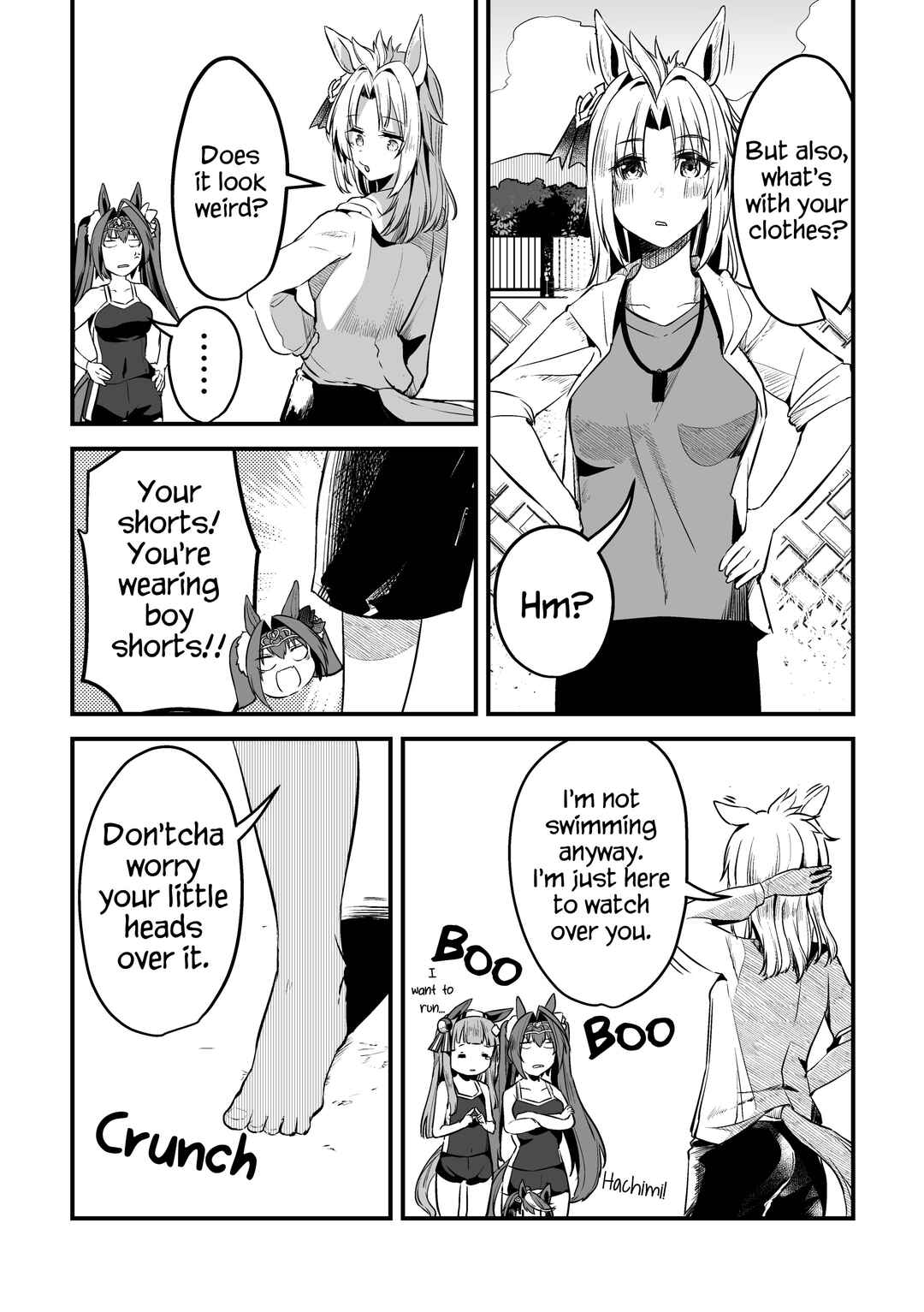 Page 45 Chapter 1 Uma Musume Pretty Derby - The Story of a Trainer Who Has Ended Up Becoming an Uma Musume in a What-If Scenario (Doujinshi)