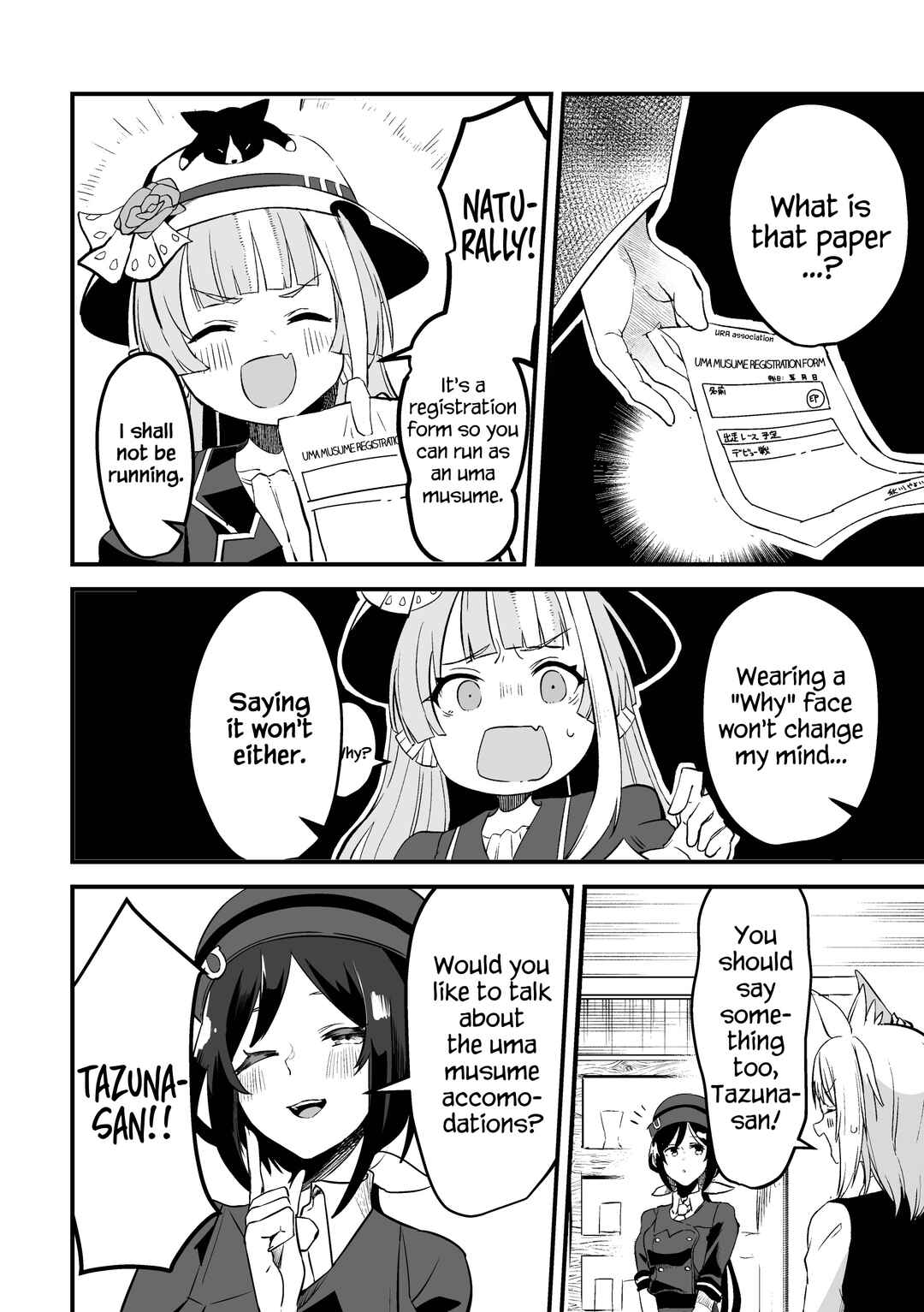 Page 8 Chapter 1 Uma Musume Pretty Derby - The Story of a Trainer Who Has Ended Up Becoming an Uma Musume in a What-If Scenario (Doujinshi)