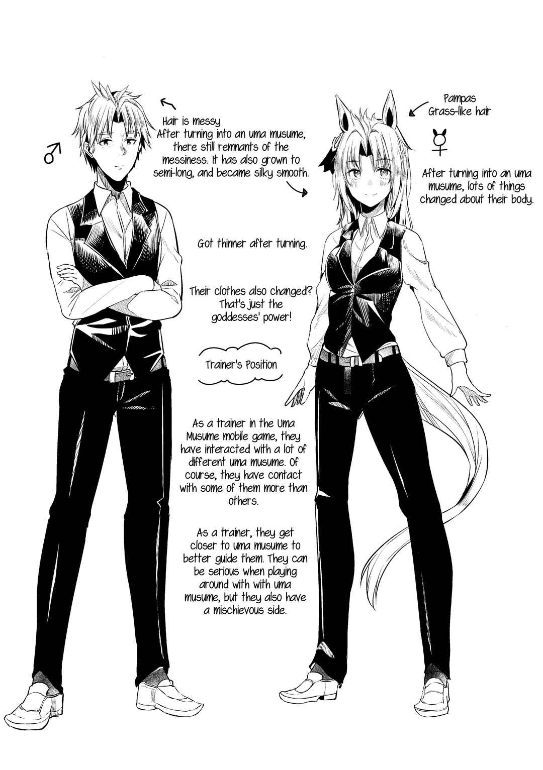 Page 9 Chapter 1 Uma Musume Pretty Derby - The Story of a Trainer Who Has Ended Up Becoming an Uma Musume in a What-If Scenario (Doujinshi)