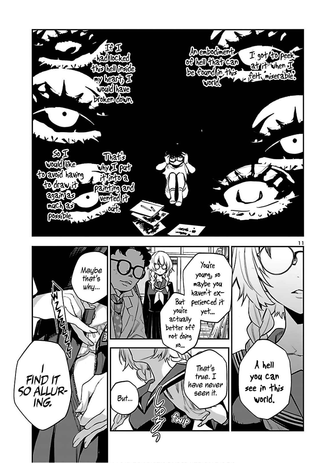 Page 12 Chapter 4 Eko Eko Azarak REBORN
