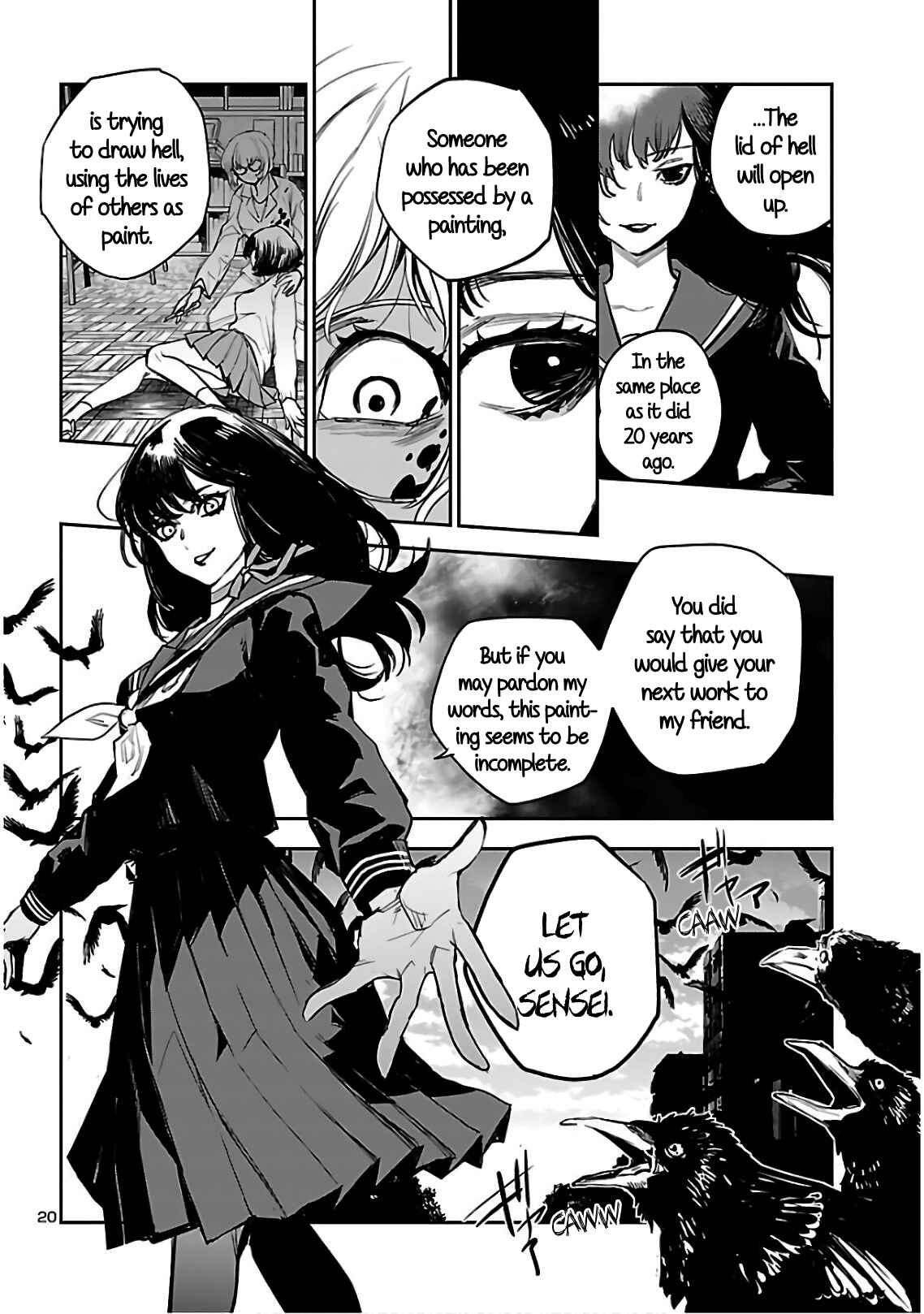 Page 21 Chapter 4 Eko Eko Azarak REBORN