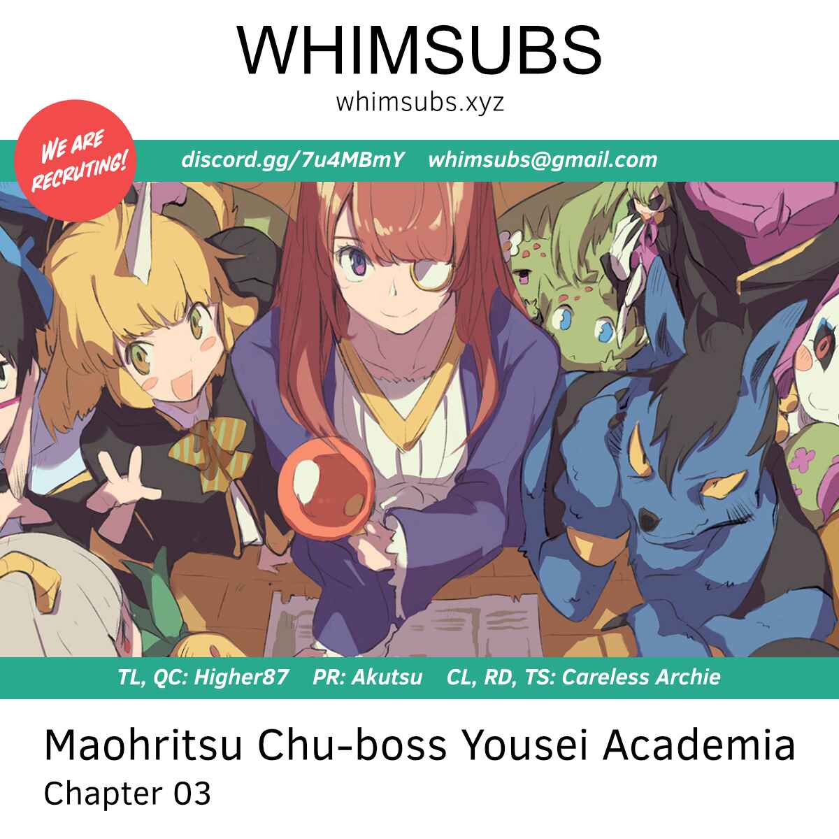 Page 1 Chapter 3 Maohritsu Chu-boss Yousei Academia