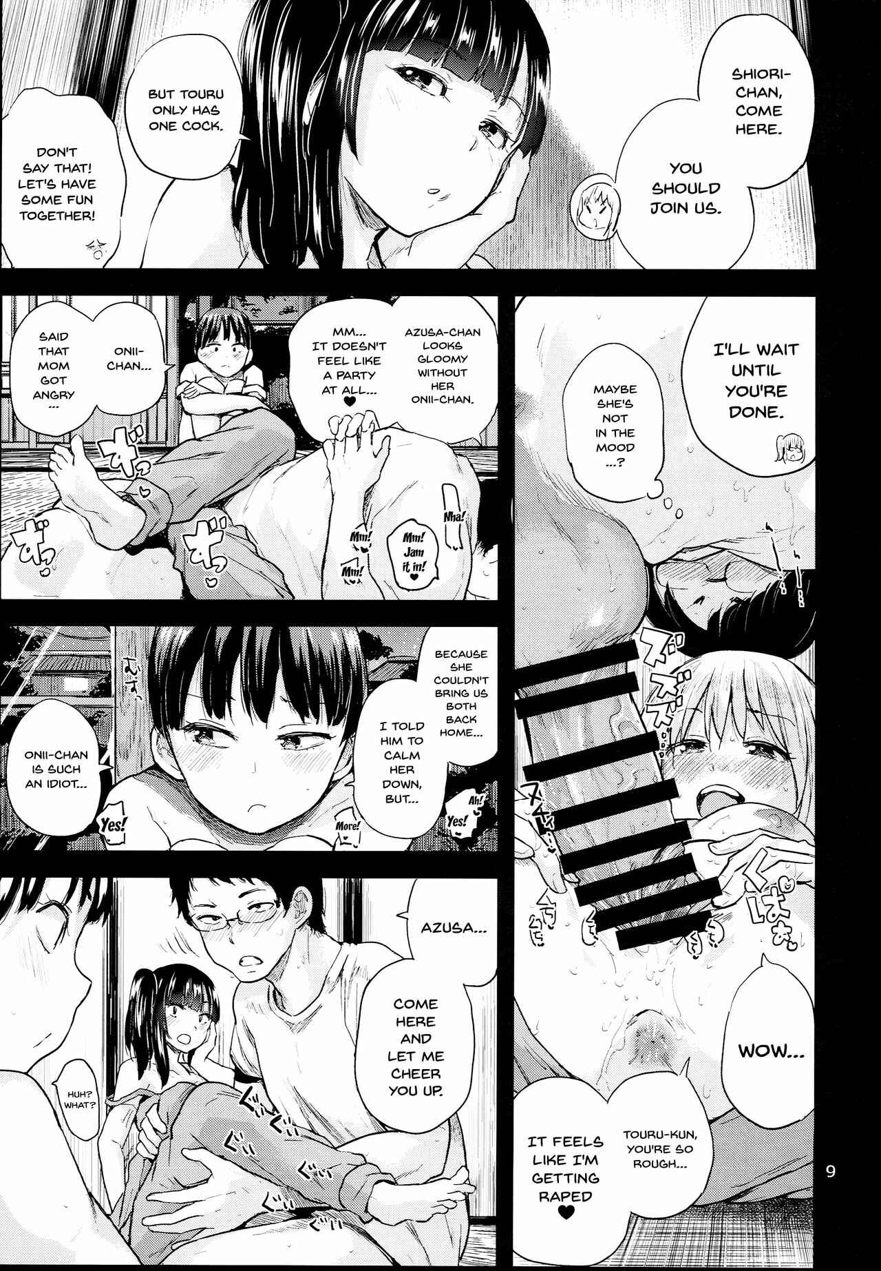 Page 7 Chapter 6 Oya ni Naisho no Iedex