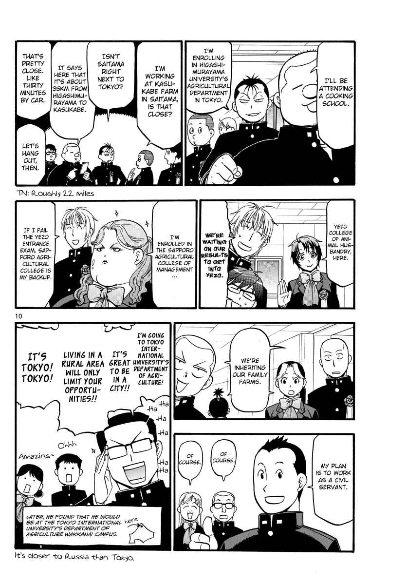Page 11 Chapter 127 Gin no Saji - ~ Silver Spoon ~