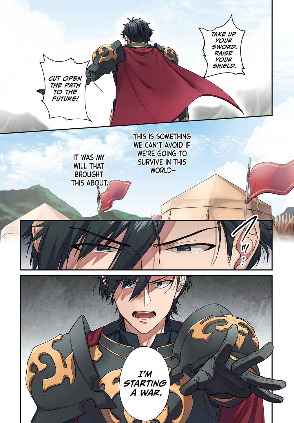 Page 4 Chapter 1 Haou ni Natte kara Isekai ni Kite Shimatta! ~Edit shita Game Character-tachi to Isekai o Juurin suru Ore Haou~