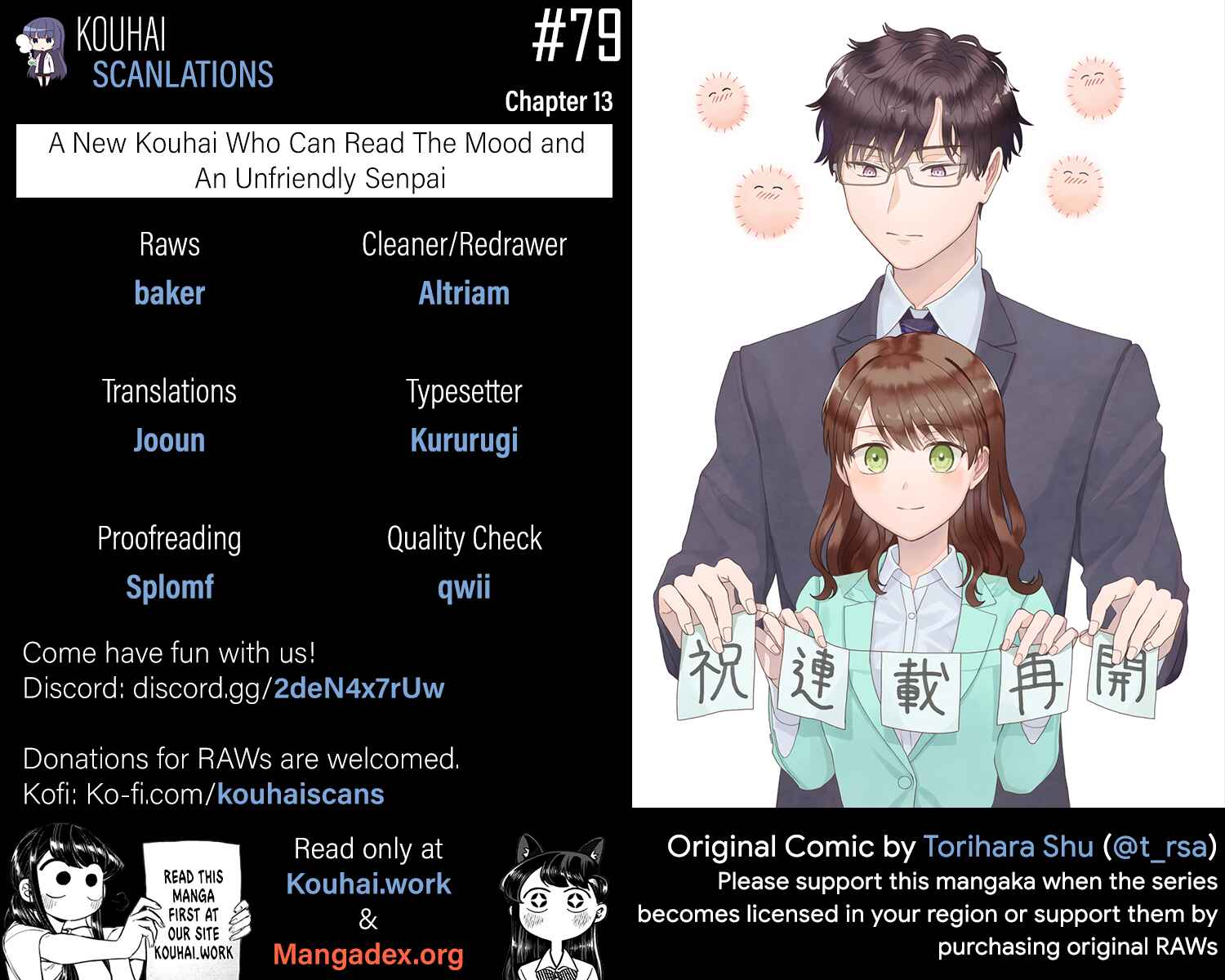 Page 8 Chapter 13 Kuuki ga Yomeru Shinnyuu Shain to Buaisou na Senpai (Web Comic)