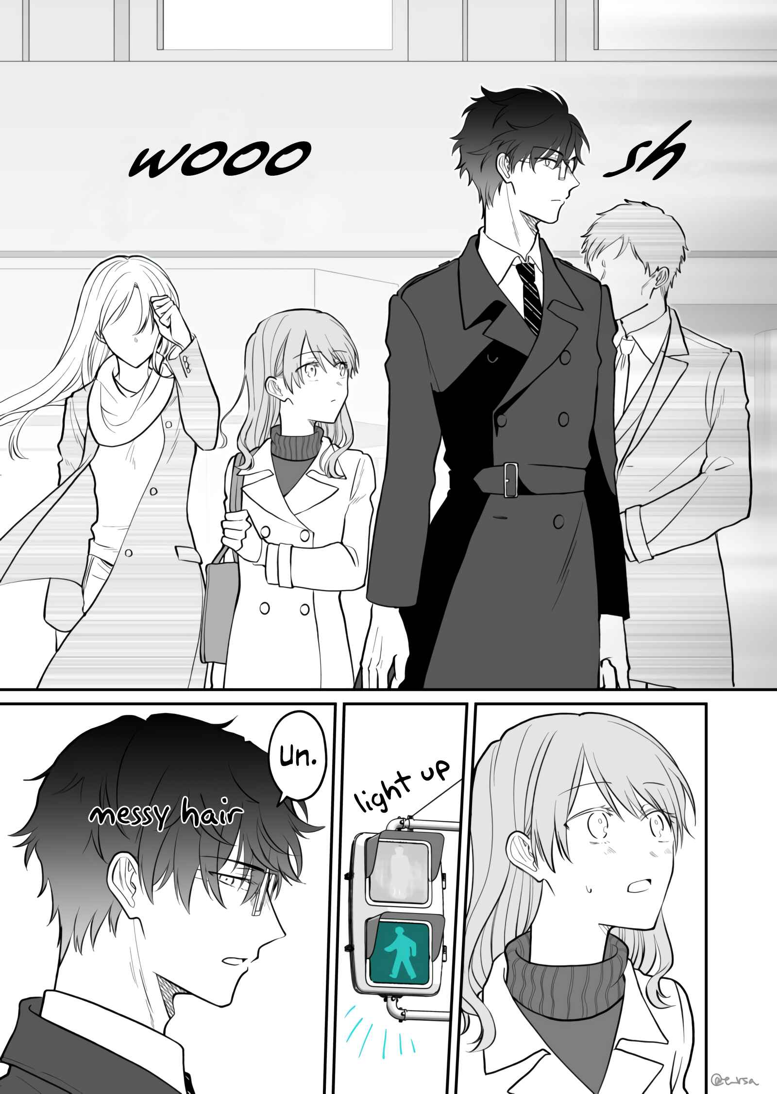 Page 3 Chapter 8 Kuuki ga Yomeru Shinnyuu Shain to Buaisou na Senpai (Web Comic)