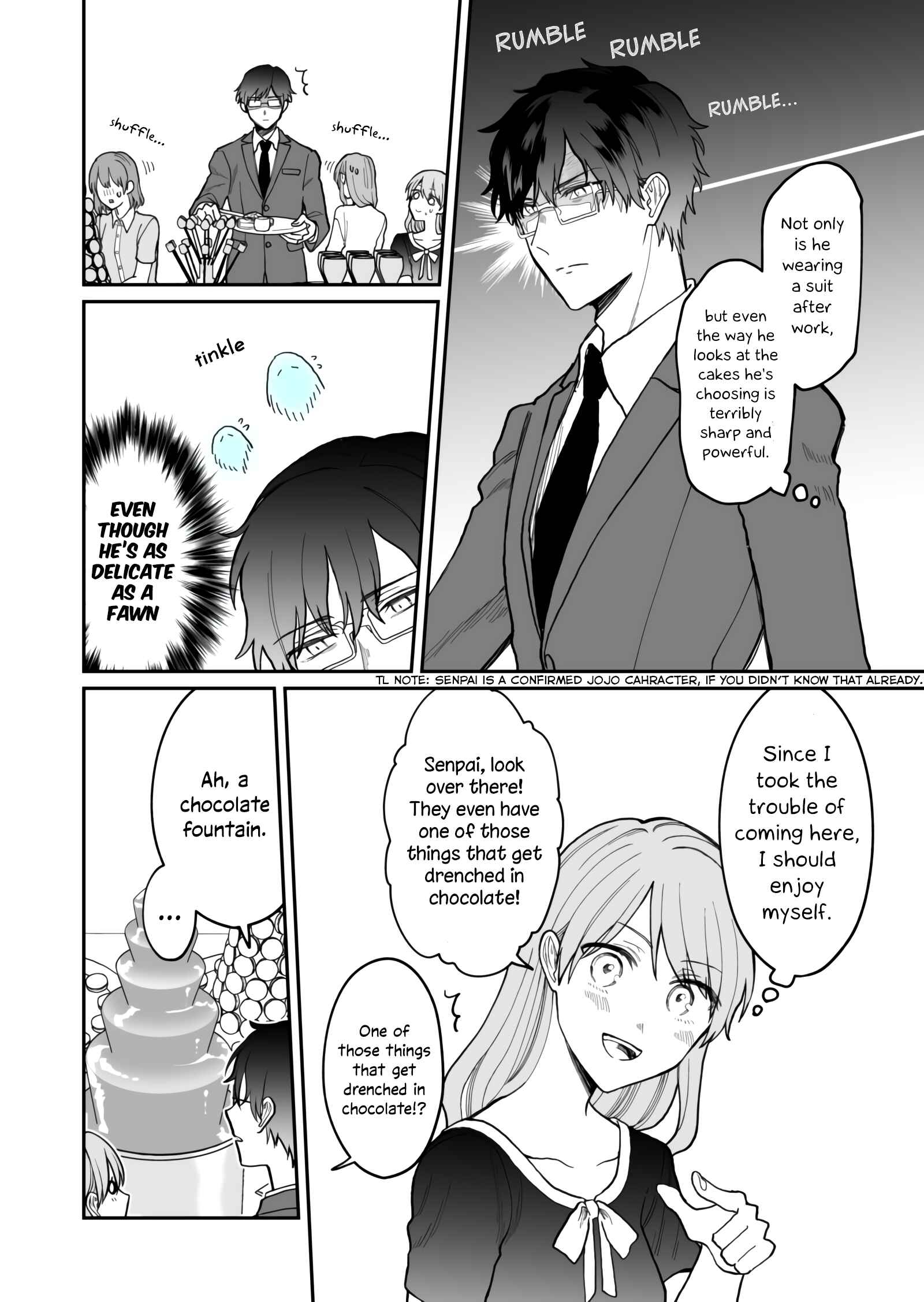 Page 2 Chapter 10 Kuuki ga Yomeru Shinnyuu Shain to Buaisou na Senpai (Web Comic)