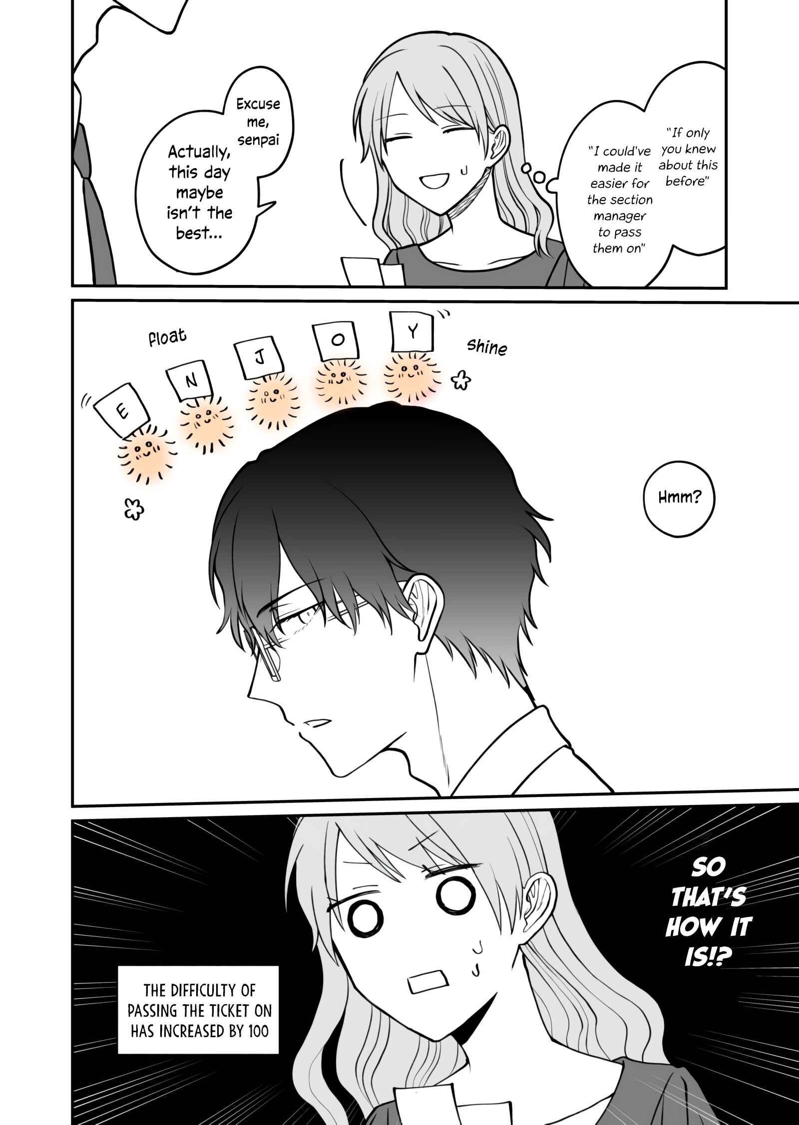 Page 5 Chapter 9 Kuuki ga Yomeru Shinnyuu Shain to Buaisou na Senpai (Web Comic)