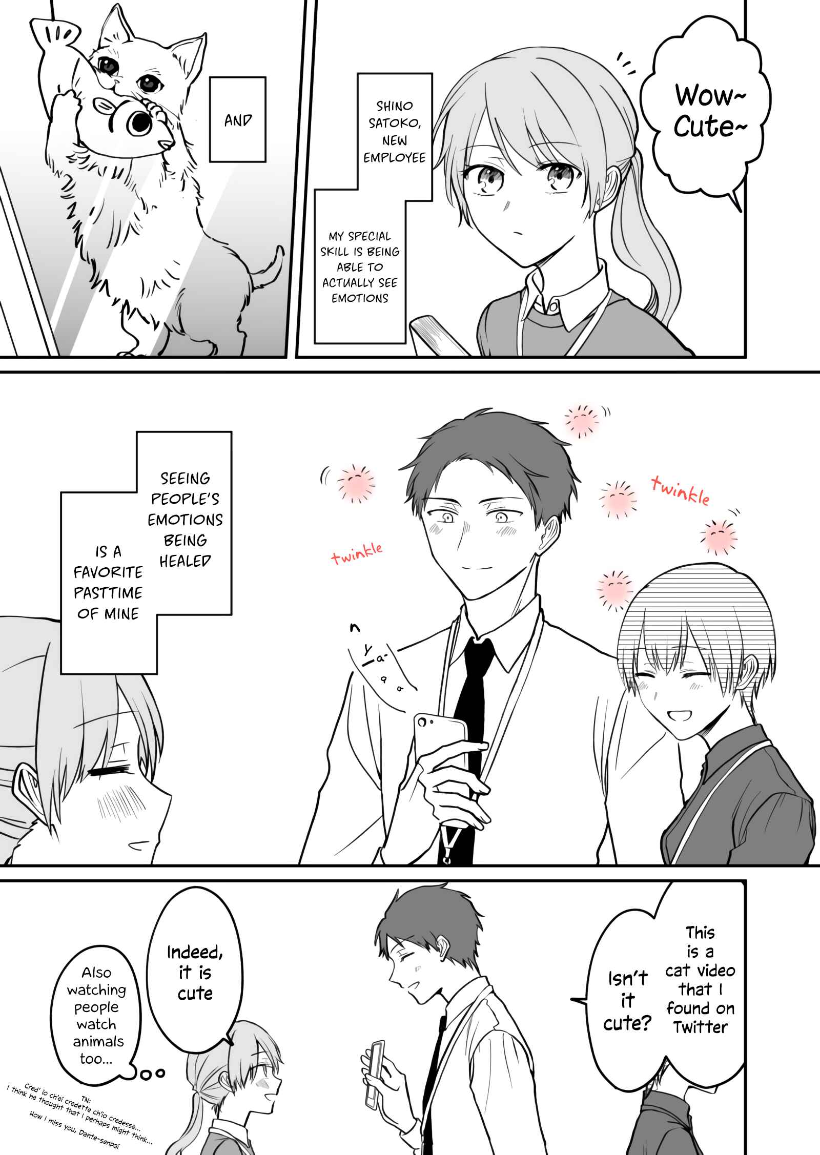 Page 1 Chapter 6 Kuuki ga Yomeru Shinnyuu Shain to Buaisou na Senpai (Web Comic)
