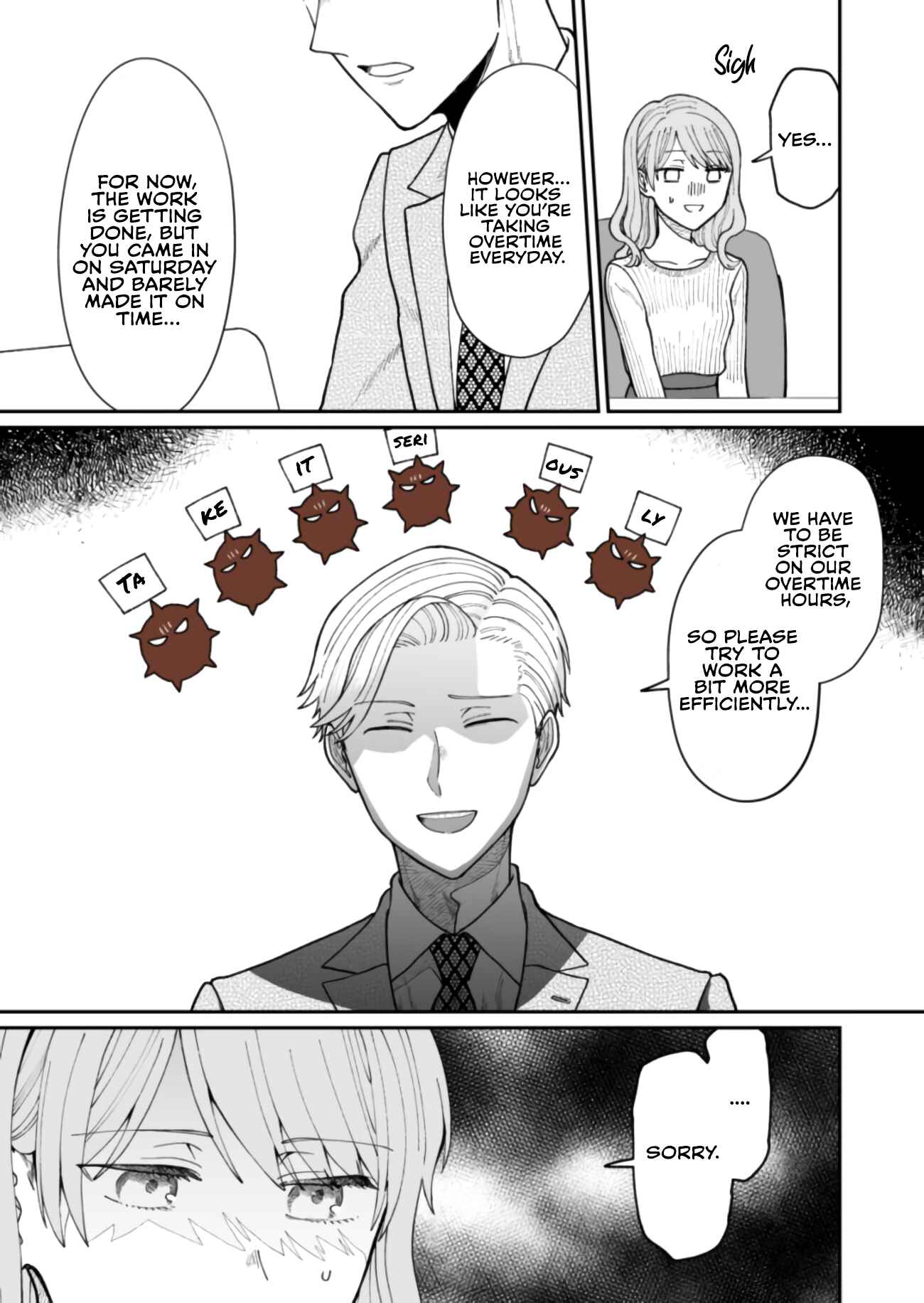 Page 9 Chapter 14 Kuuki ga Yomeru Shinnyuu Shain to Buaisou na Senpai (Web Comic)