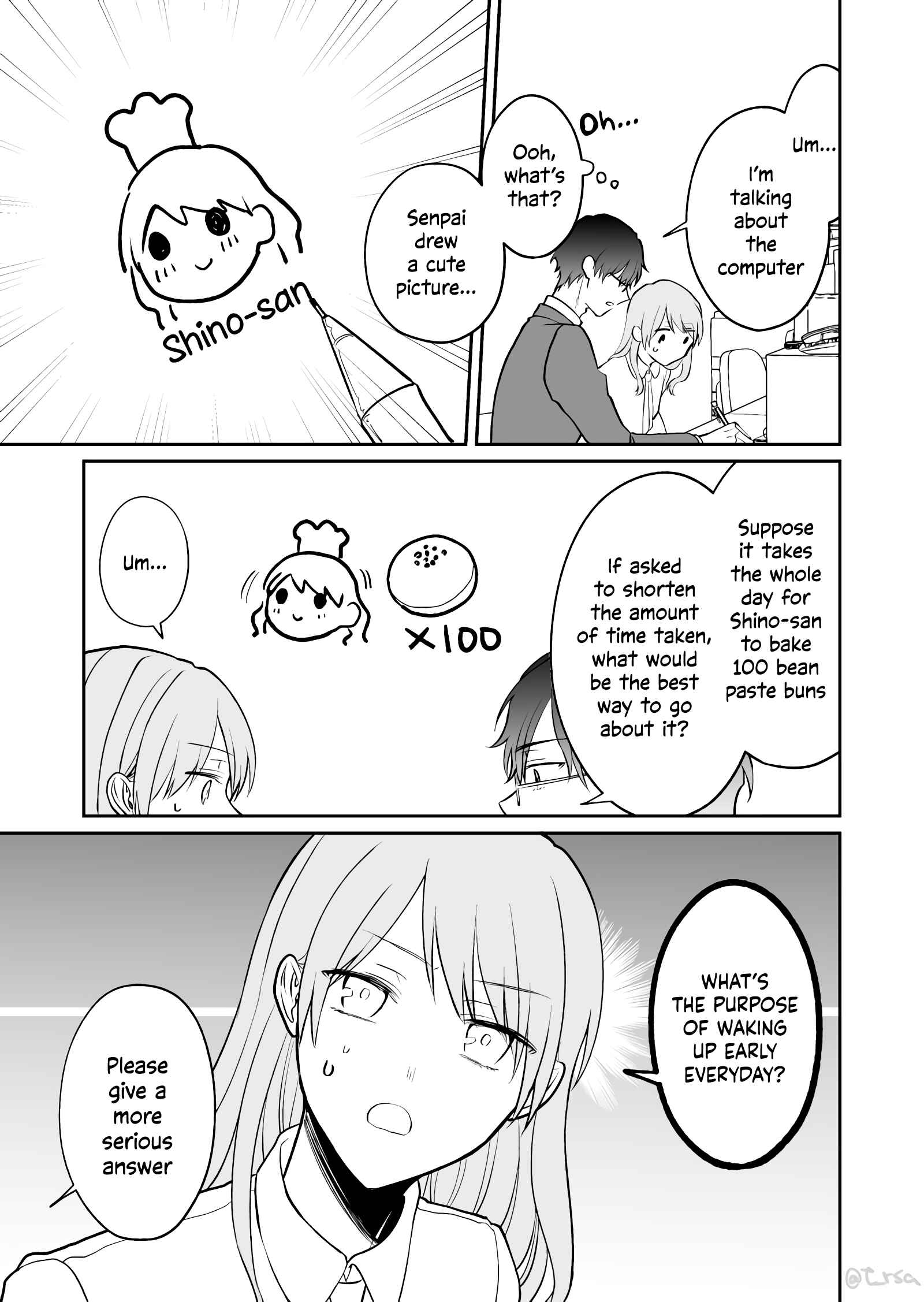 Page 3 Chapter 7 Kuuki ga Yomeru Shinnyuu Shain to Buaisou na Senpai (Web Comic)