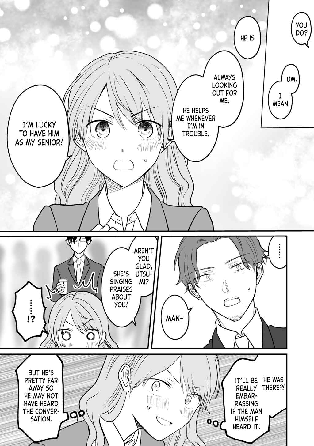 Page 3 Chapter 4 Kuuki ga Yomeru Shinnyuu Shain to Buaisou na Senpai (Web Comic)