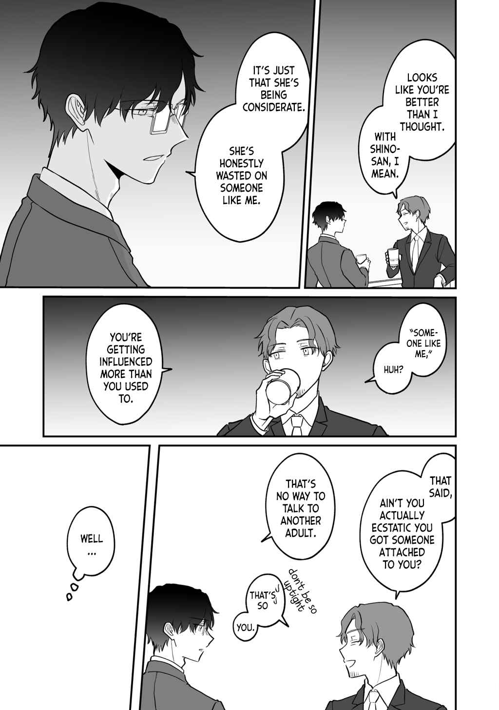 Page 5 Chapter 4 Kuuki ga Yomeru Shinnyuu Shain to Buaisou na Senpai (Web Comic)
