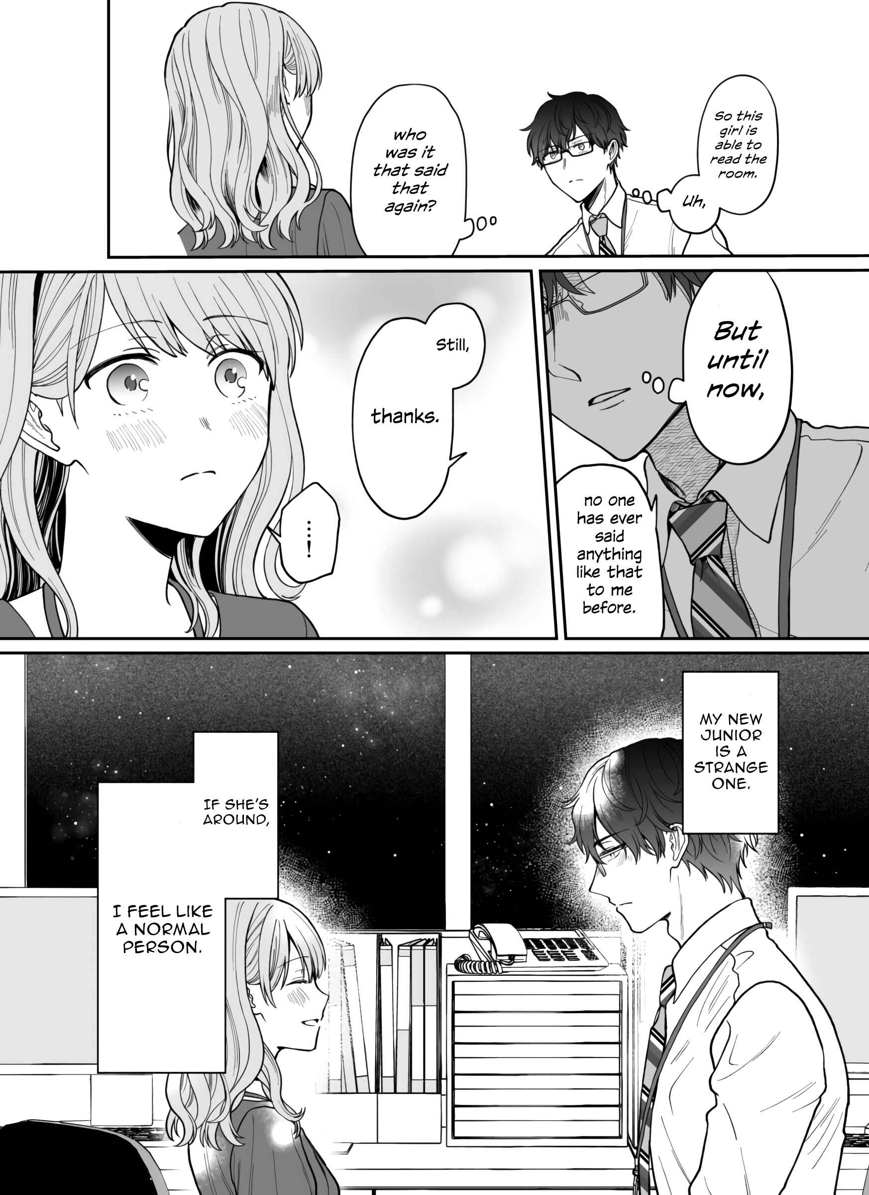 Page 6 Chapter 11 Kuuki ga Yomeru Shinnyuu Shain to Buaisou na Senpai (Web Comic)