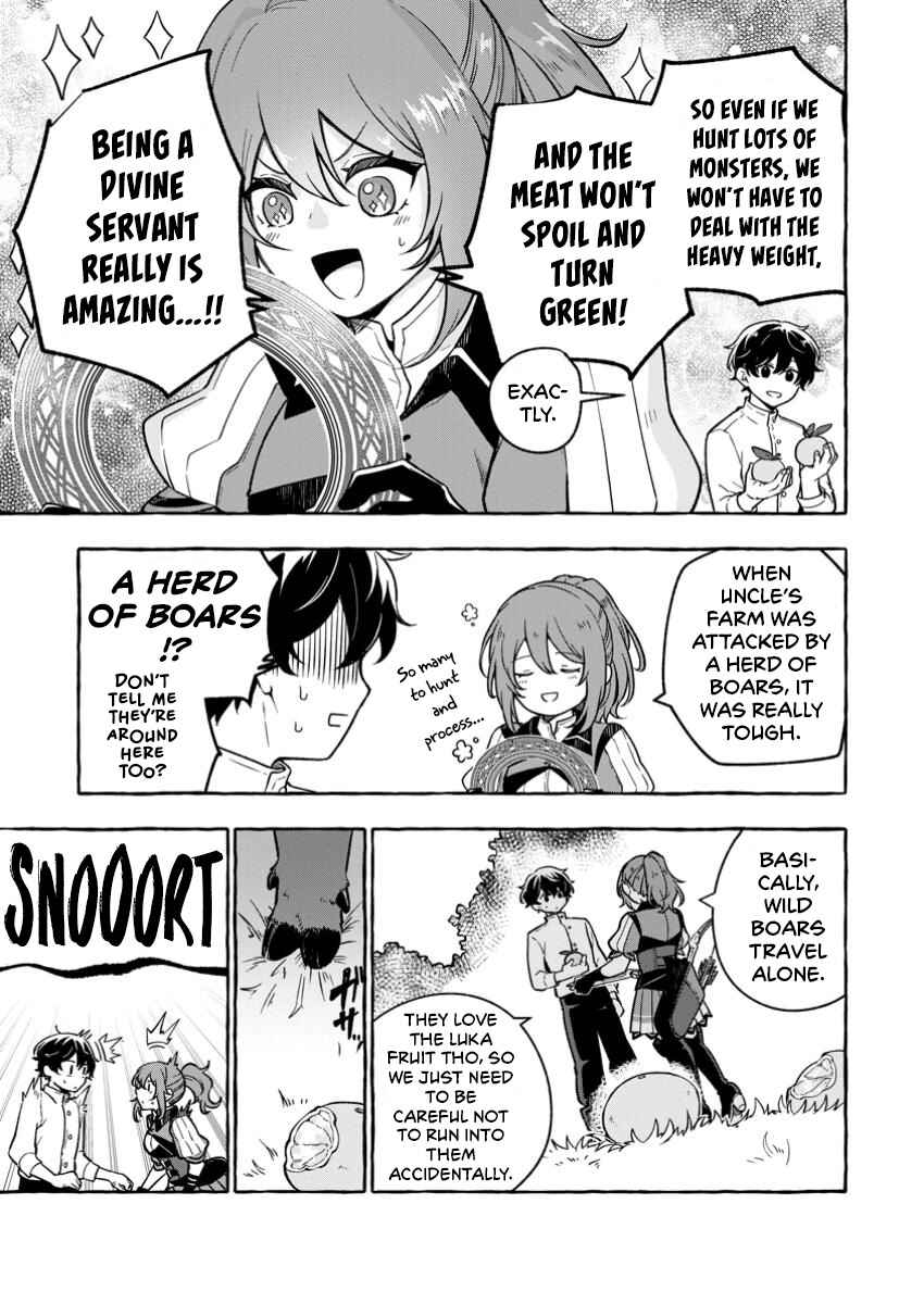 Page 4 Chapter 3.1 Megami no Daikousha to Natta Shounen, Banjou no Ou to Naru