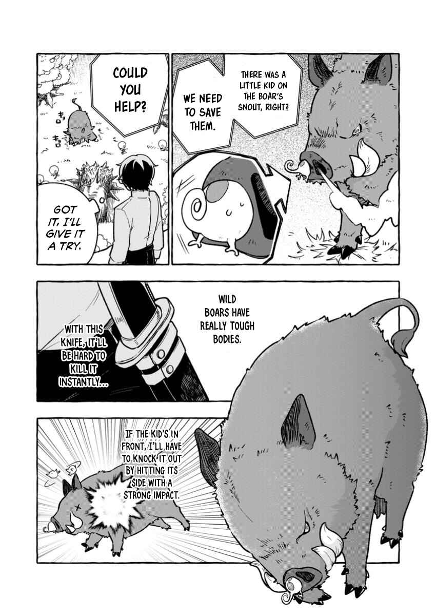 Page 8 Chapter 3.1 Megami no Daikousha to Natta Shounen, Banjou no Ou to Naru