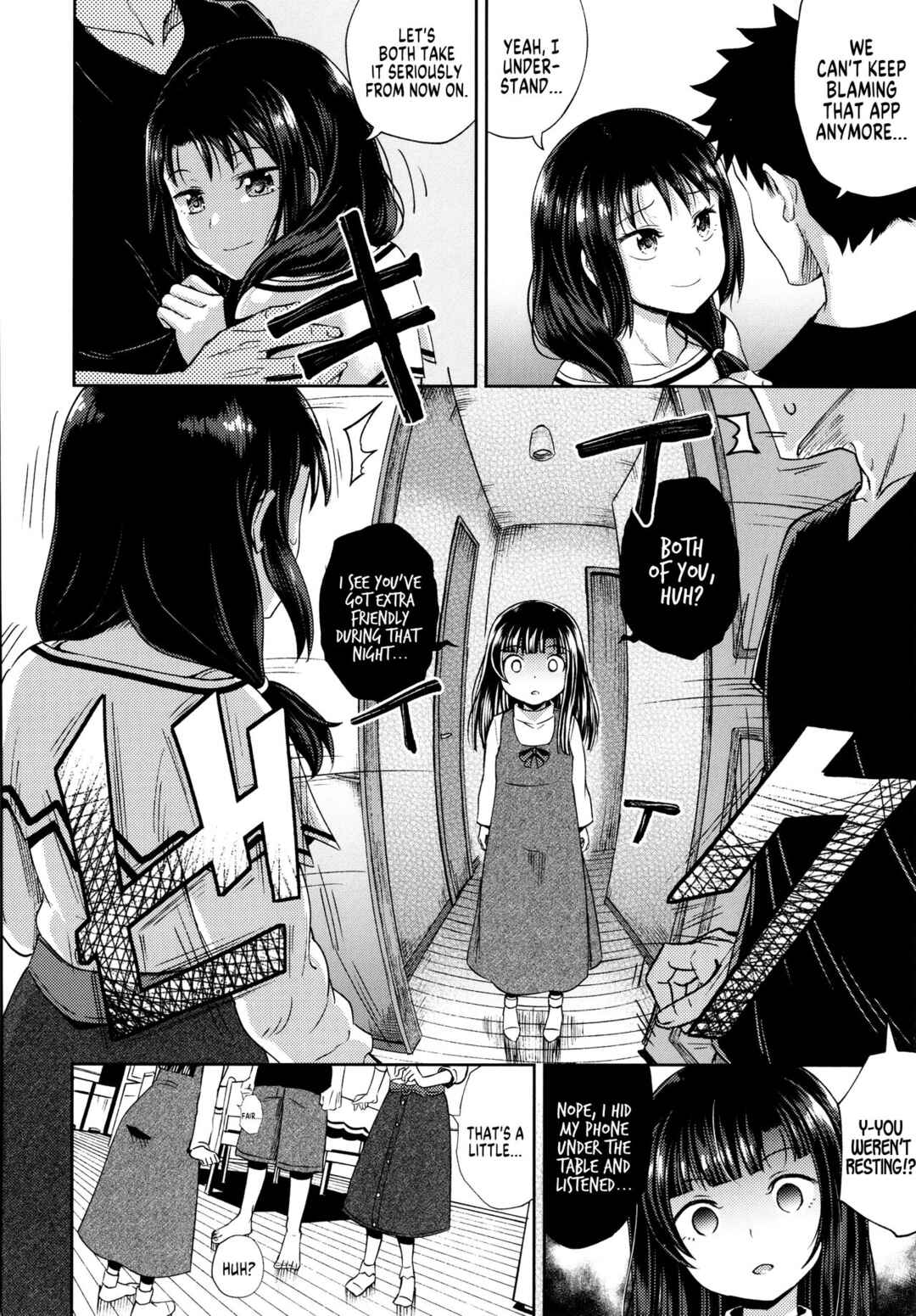 Page 4 Chapter 5 Yarashii Kibun ni Naru Appli Ane to Ore to Imouto to