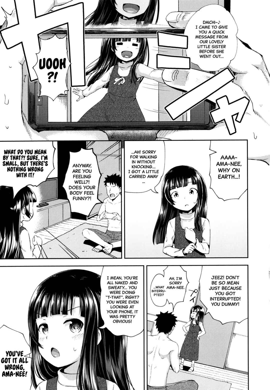 Page 7 Chapter 2 Yarashii Kibun ni Naru Appli Ane to Ore to Imouto to
