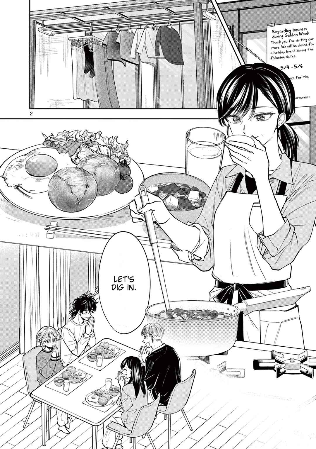 Page 2 Chapter 10 Mugi Kaoru Futari