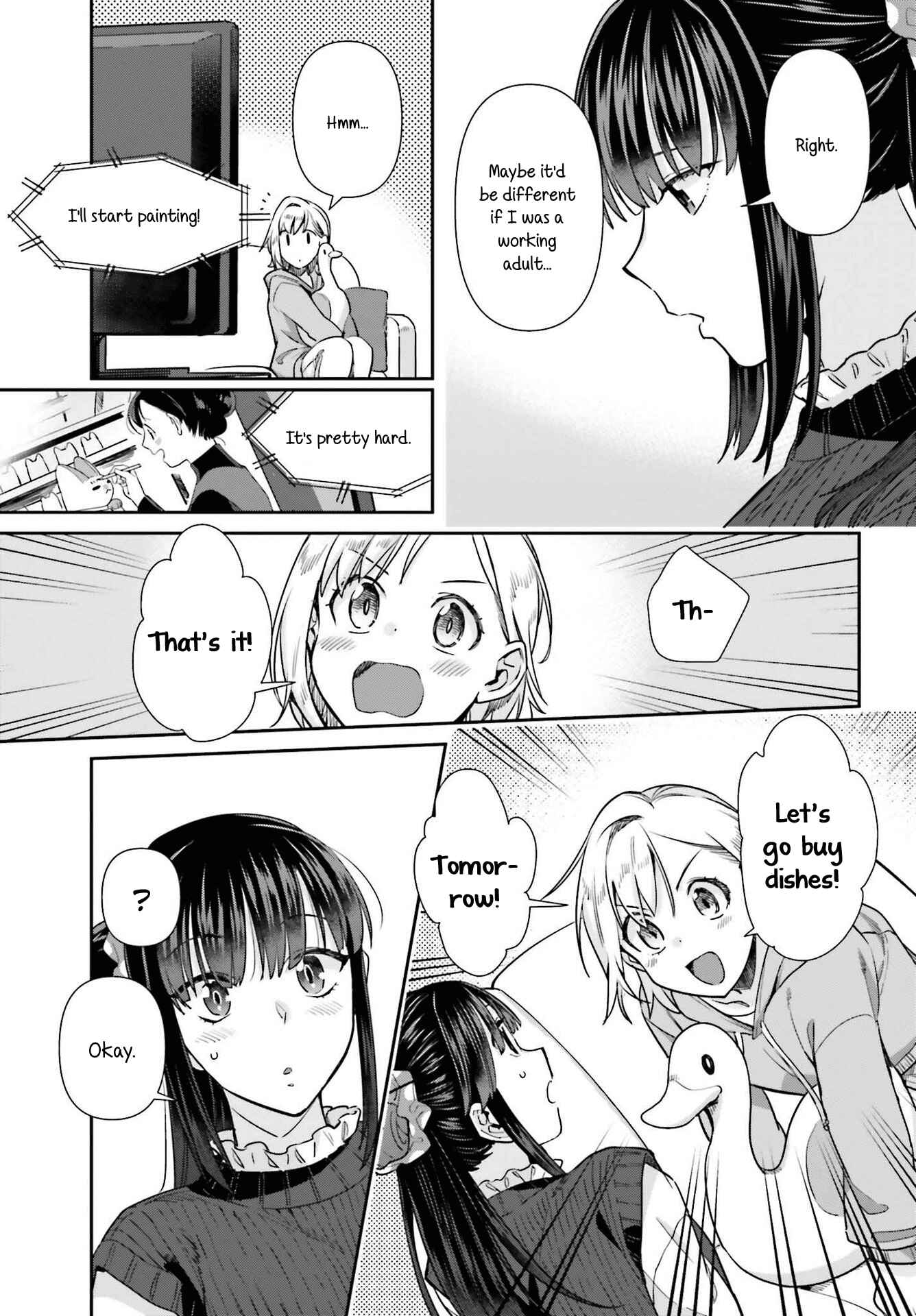 Page 7 Chapter 58 Shinmai Shimai no Futari Gohan
